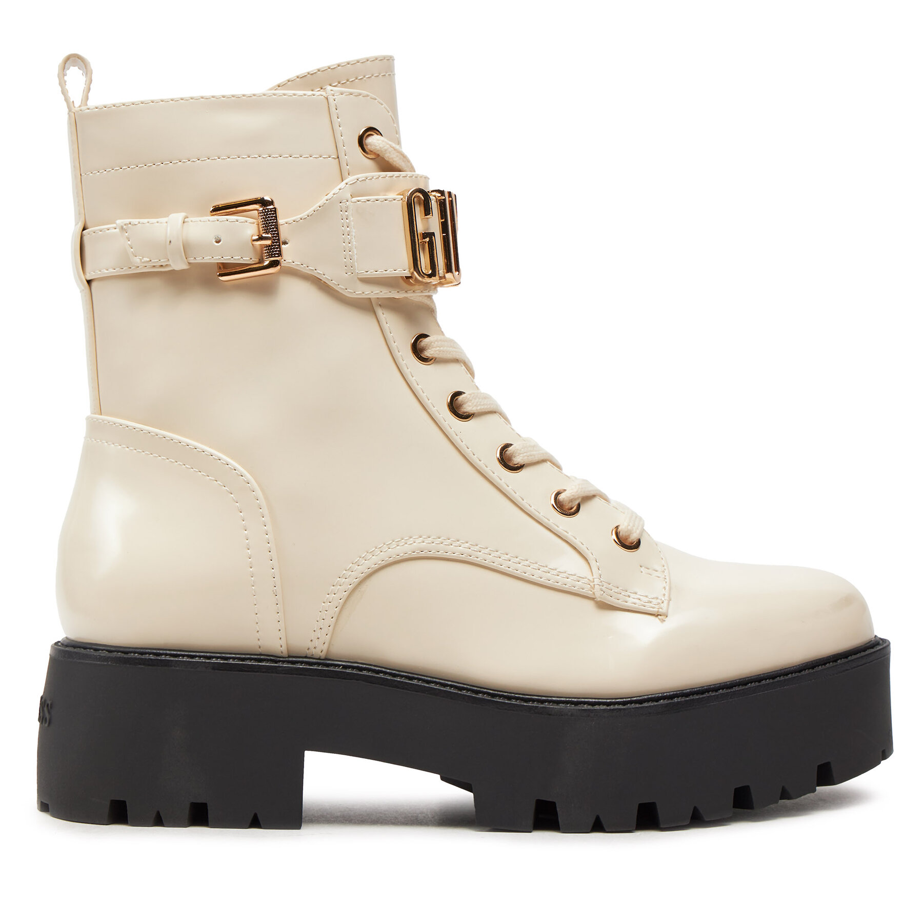 Bakancs Guess Vaires FLTSOM PAT10 Bézs