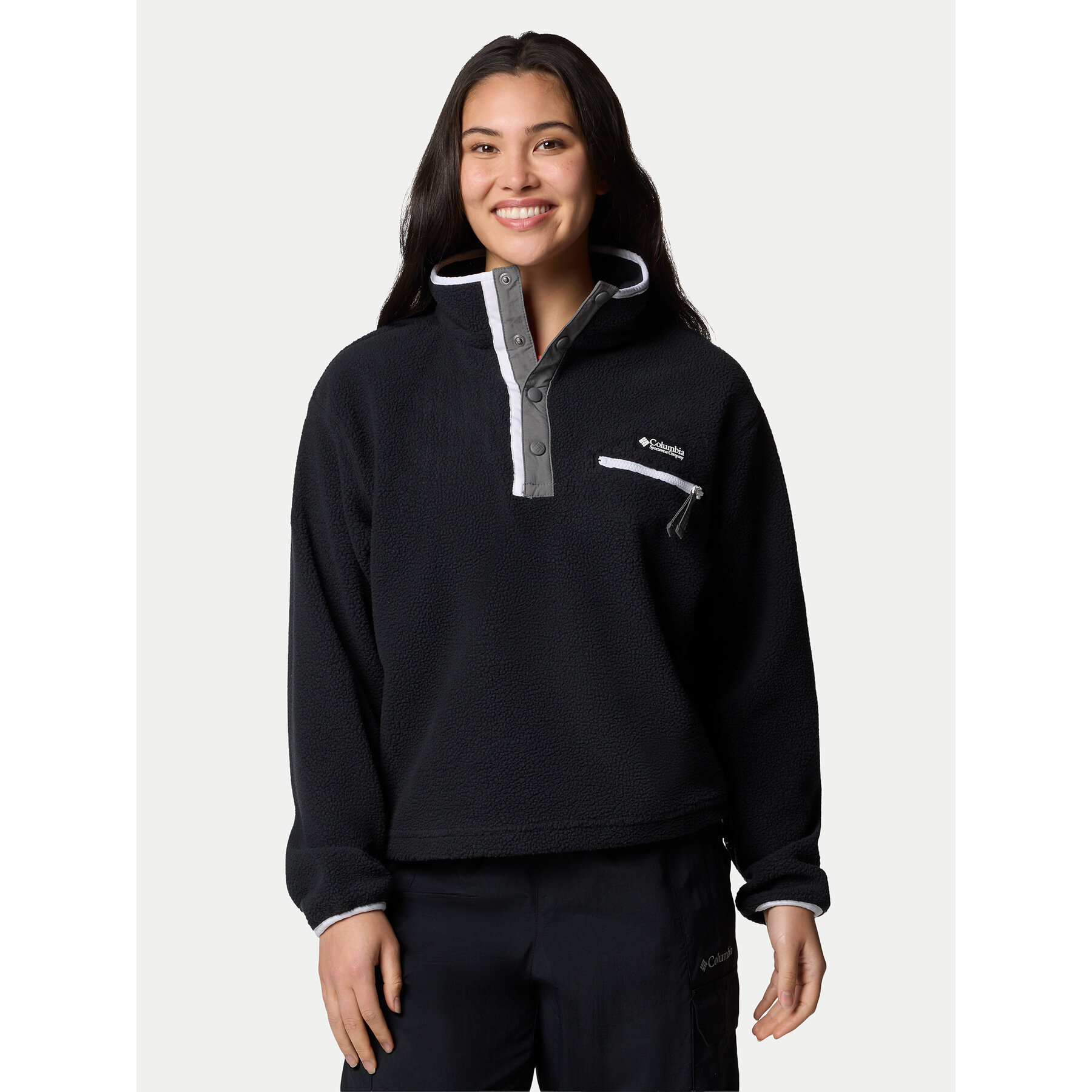 Columbia Fleecejacke Helvetia™ II 2092231 Schwarz Regular Fit