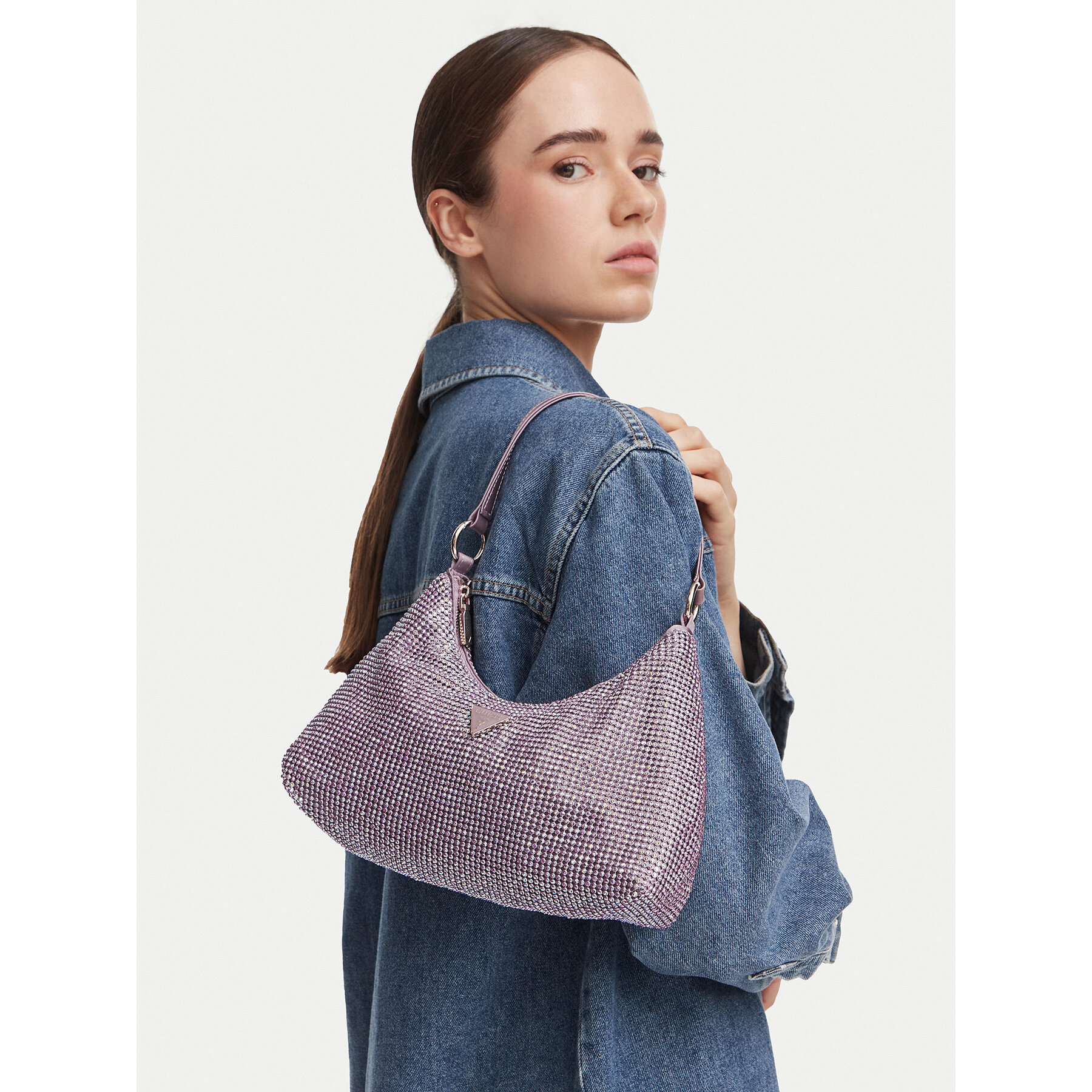 Geantă Guess Jewels HWEG22 48720 Violet