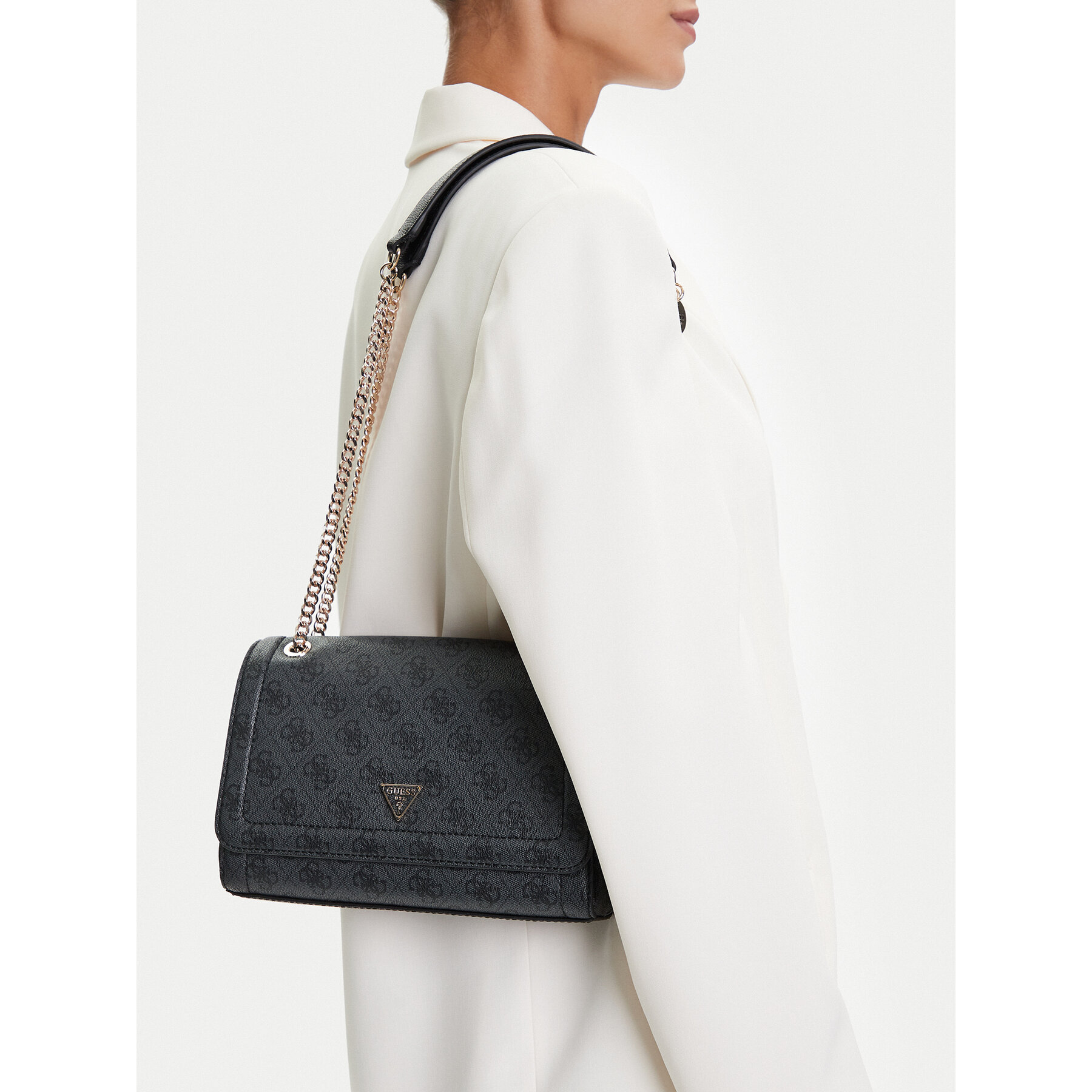 Geantă Guess Noelle II HWBG96 72210 Gri