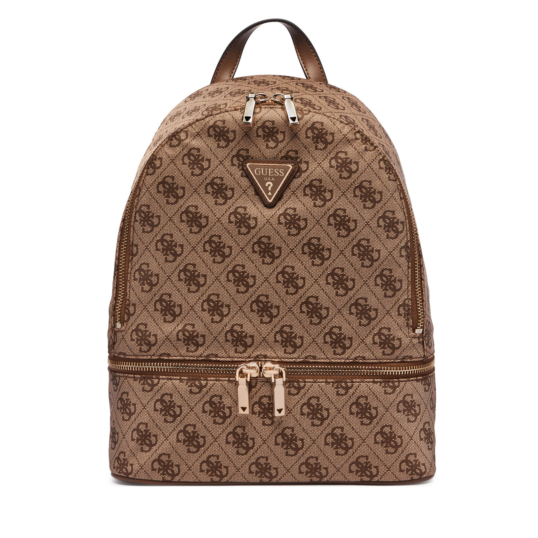 Ruksak Guess Adrian Logo Travel TWNB21 68030 Smeđa