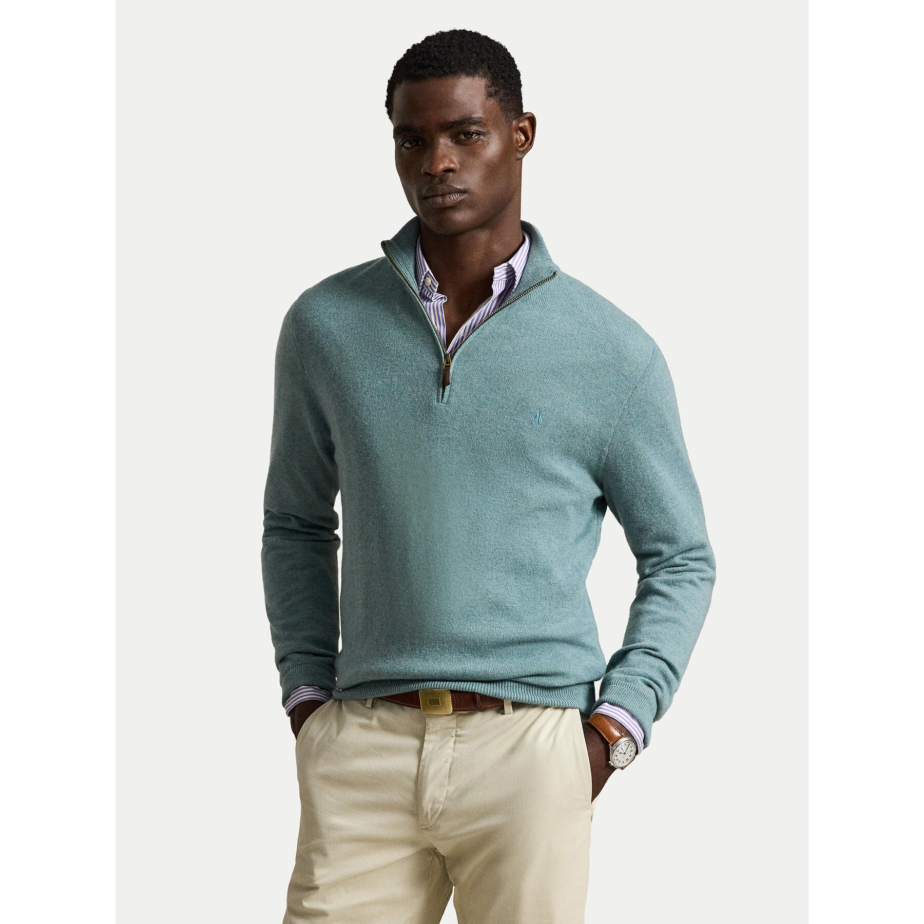 Polo Ralph Lauren Pullover 710876756500 Türkisfarben Regular Fit