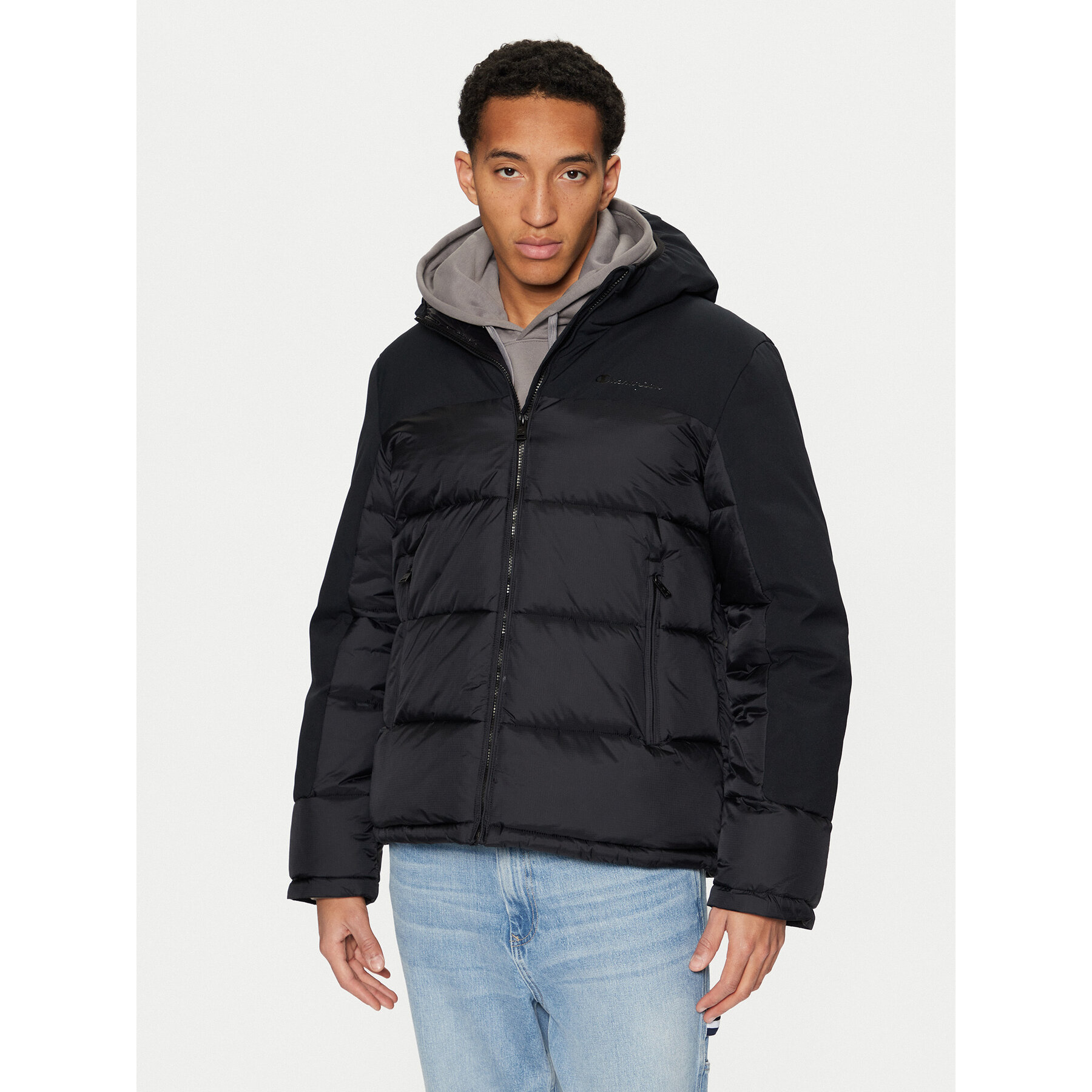 Champion Daunenjacke 220345 Schwarz Regular Fit