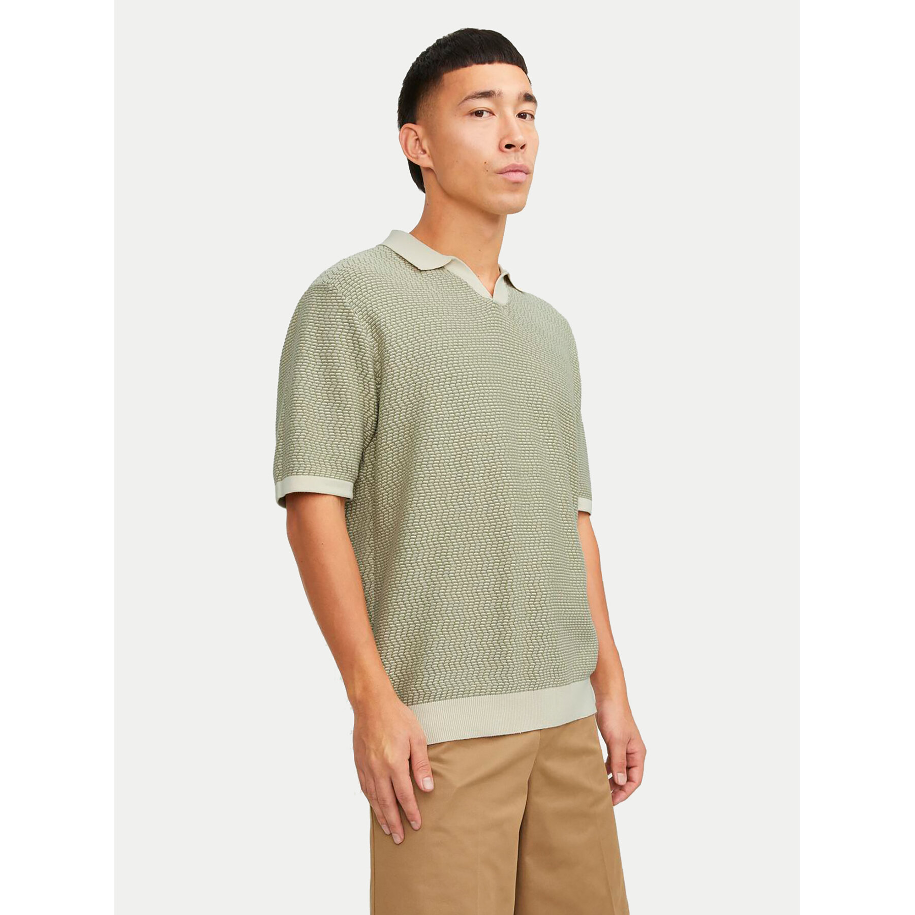 Jack & Jones Polo Jormykonos 12255950 Πράσινο Regular Fit