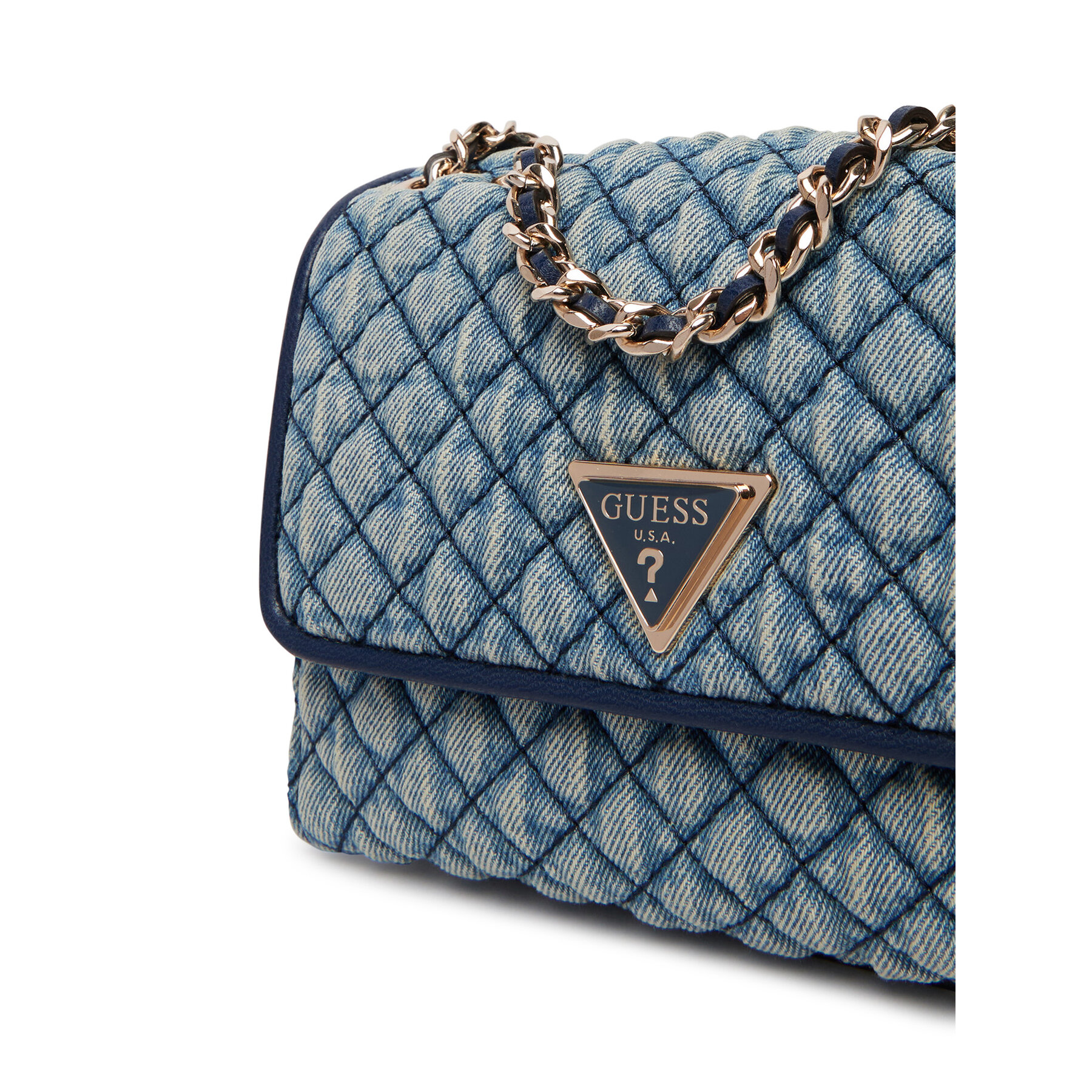 Τσάντα Guess Giully II Mini HWDD96 73740 Μπλε