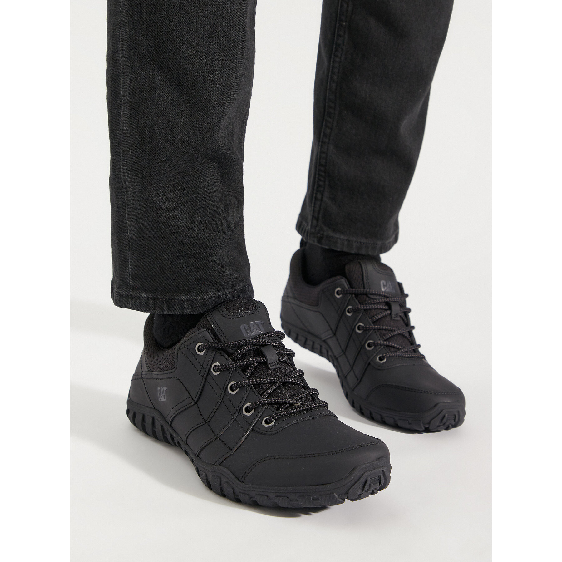 Poltopánky CAT Footwear Instruct Casual P722309 Čierna