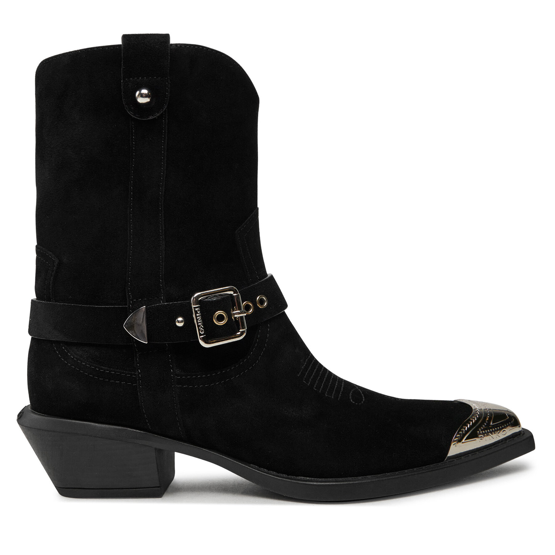 Cizme și botine cowboy PINKO Tex 08 SD0197P002 Negru