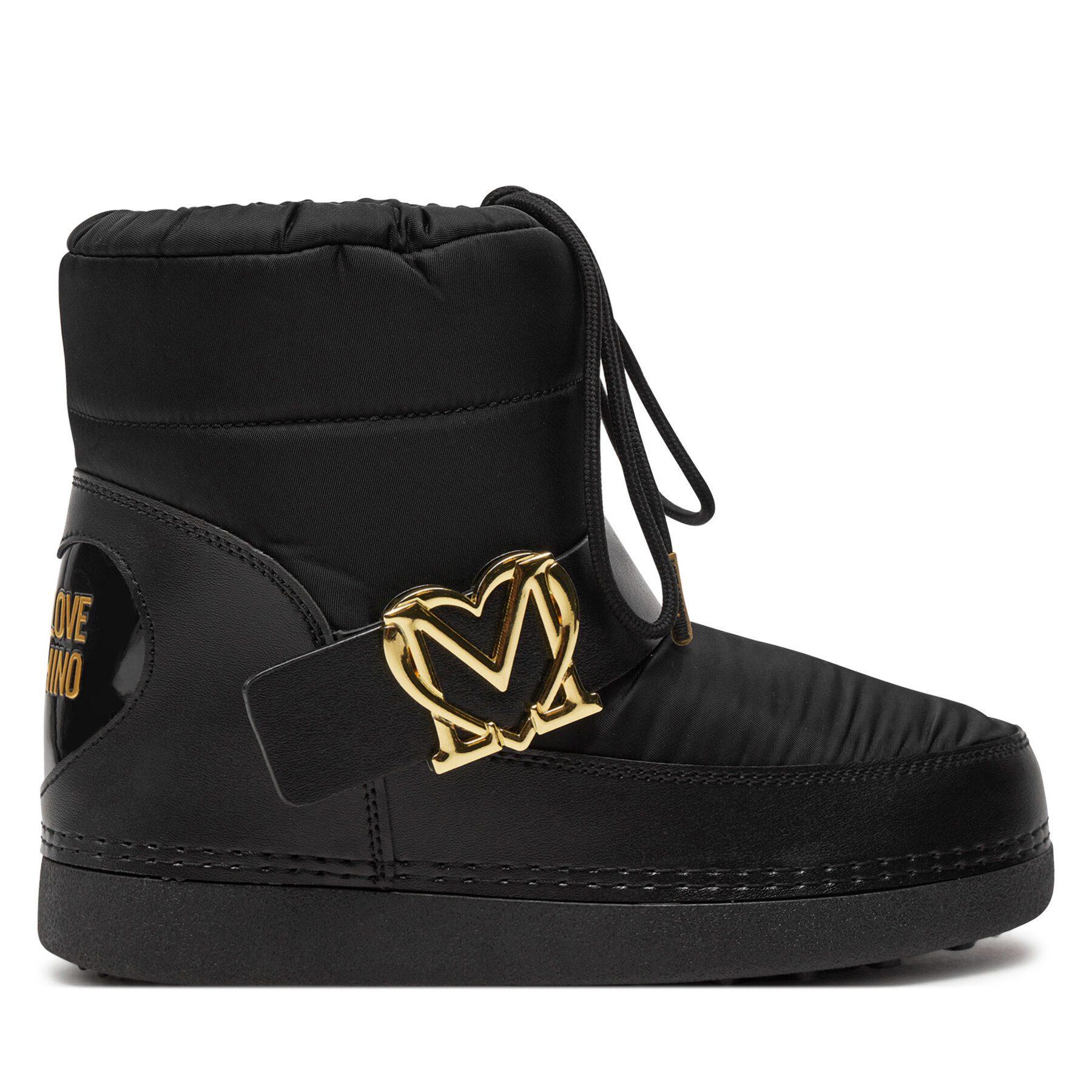 LOVE MOSCHINO Μπότες Χιονιού LOVE MOSCHINO JA24062G1LISB00A Μαύρο