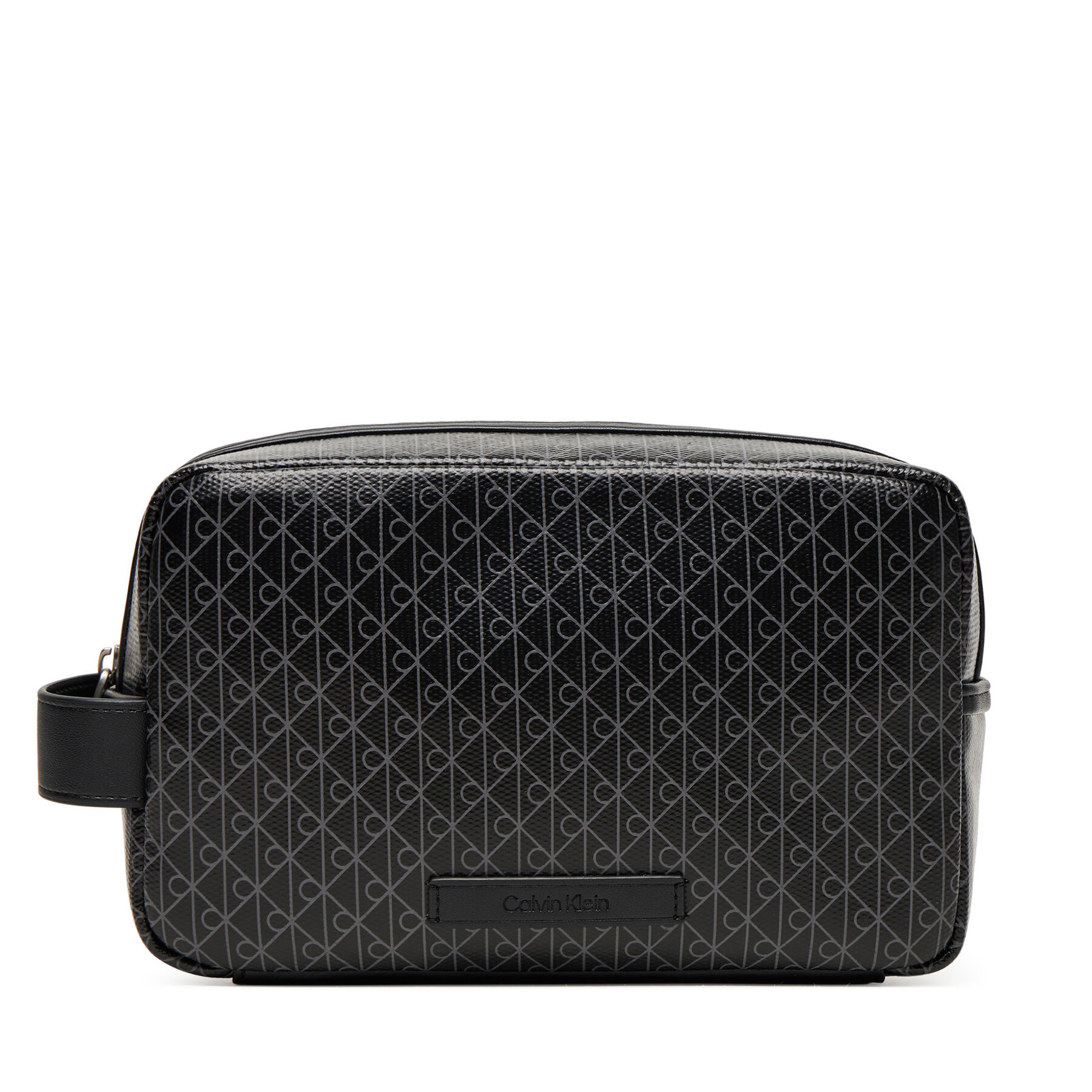 Несесер Calvin Klein Coated Dopp Kit LV04D1082G Черен