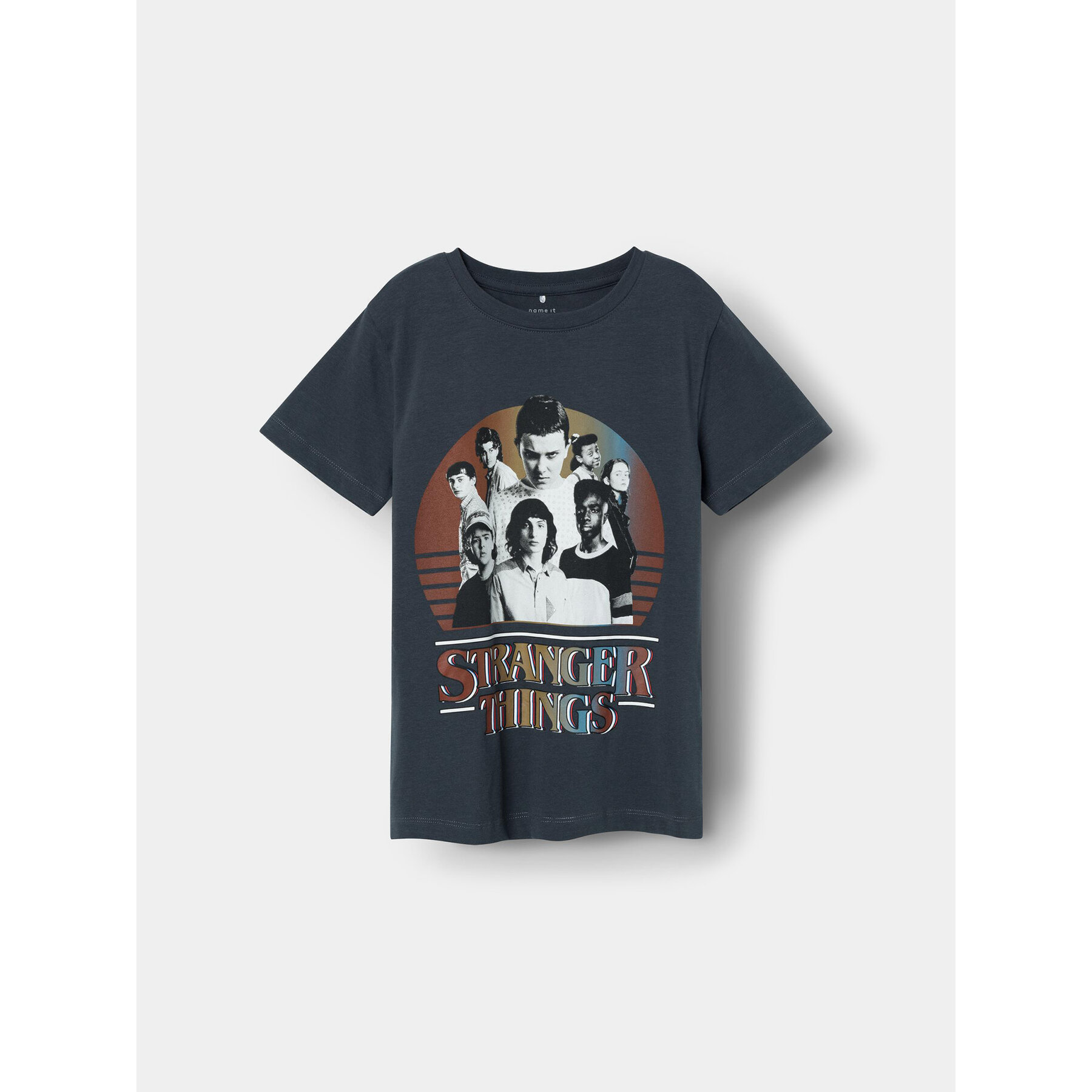 NAME IT NAME IT T-Shirt STRANGER THINGS 13227698 Σκούρο μπλε Regular Fit