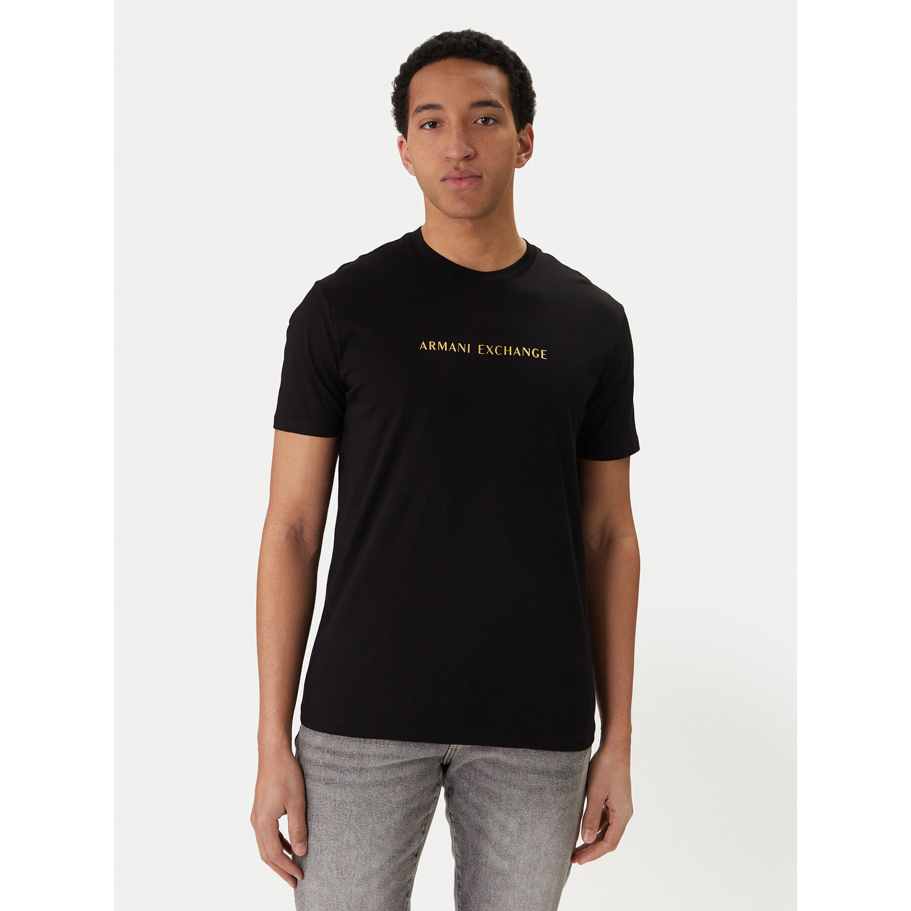 Armani Exchange Majica XM002827 AF12308 UC001 Črna Regular Fit