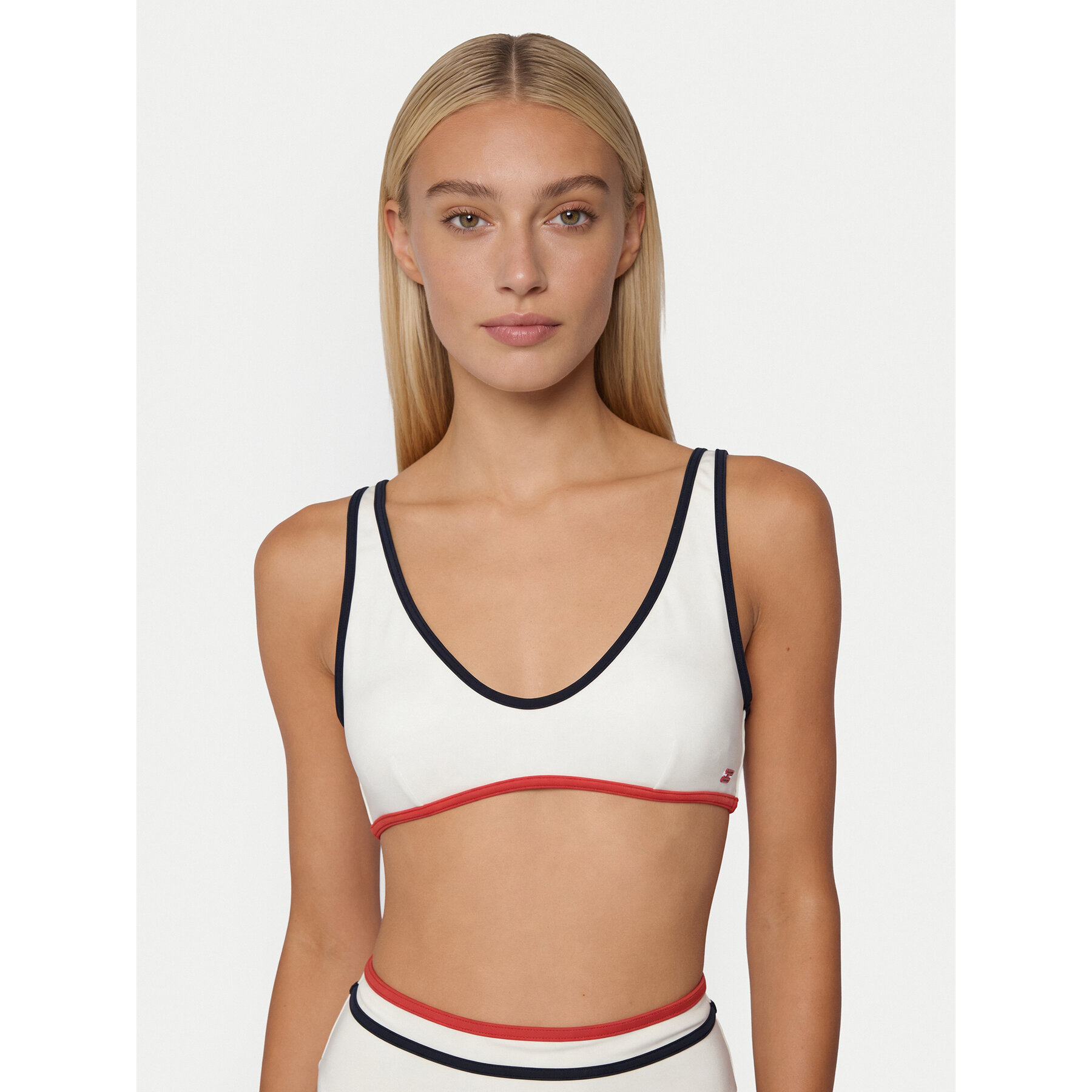 Tommy Hilfiger Bikini-Oberteil UW0UW06374 Écru