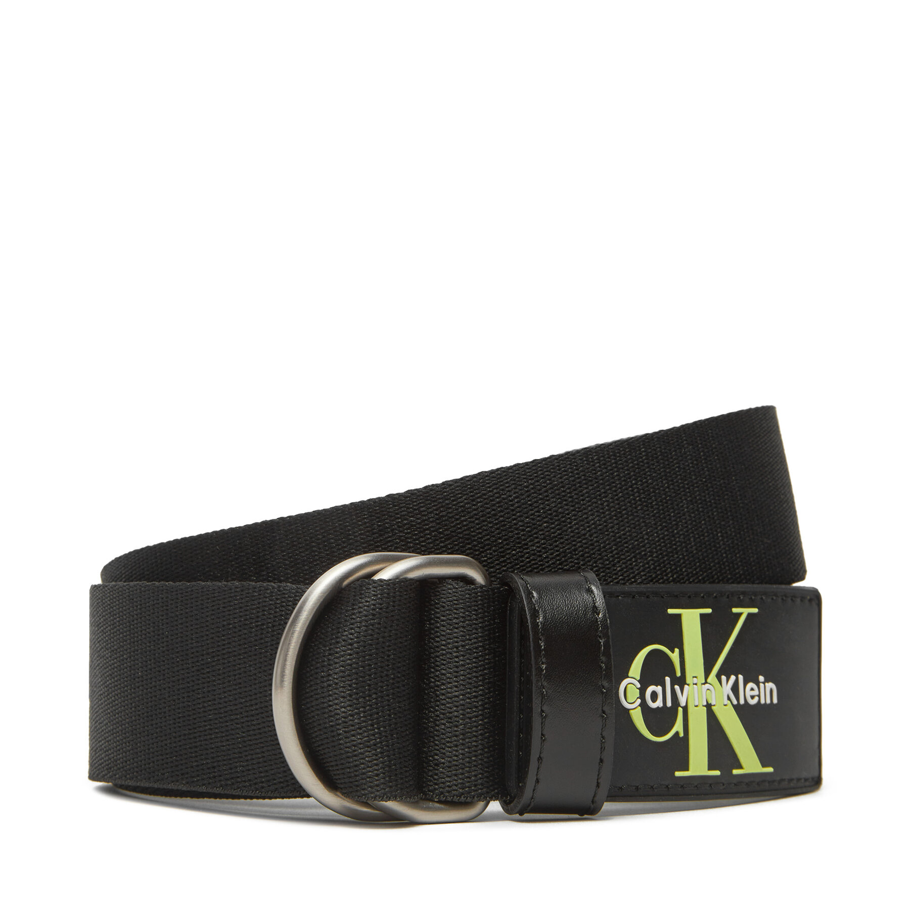 Pánsky opasok Calvin Klein Tech Utility Webbing Belt 35Mm LV04G7034G Čierna
