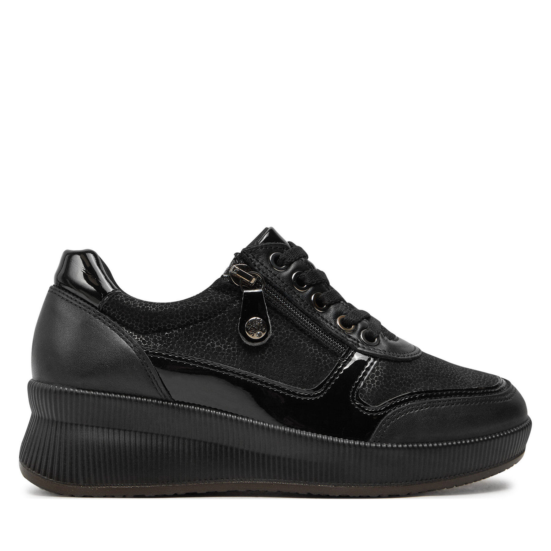 Donna Sneakers Imac, Taglia 37, Nero, 6564000, taglia : 37