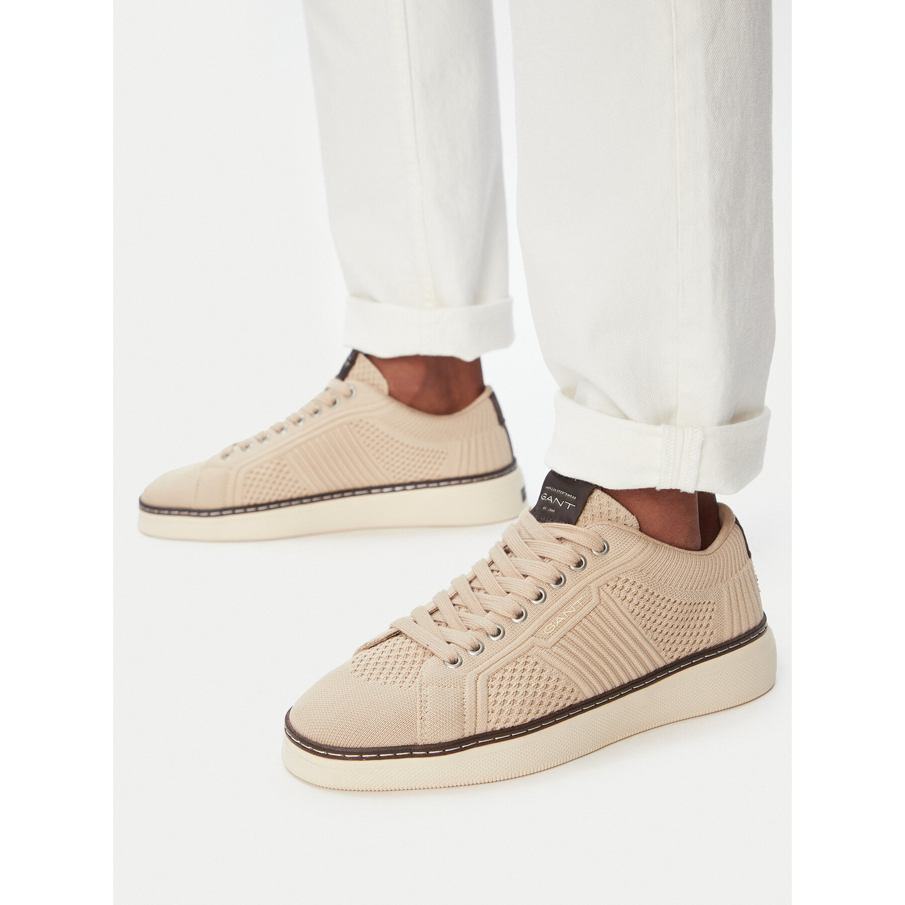 Sneakersy Gant 32631241 Béžová