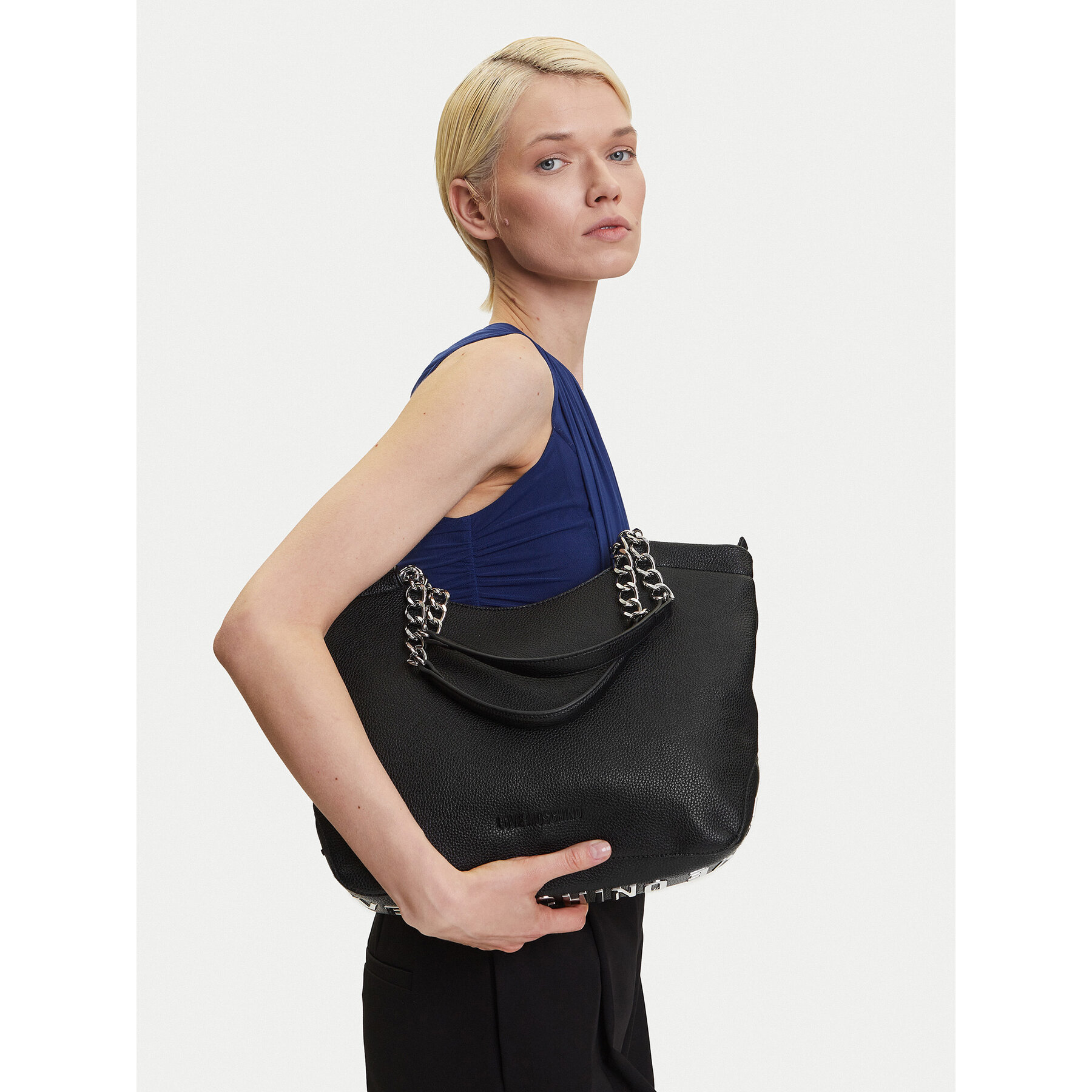 Geantă LOVE MOSCHINO JC4031PP1MLT000B Negru