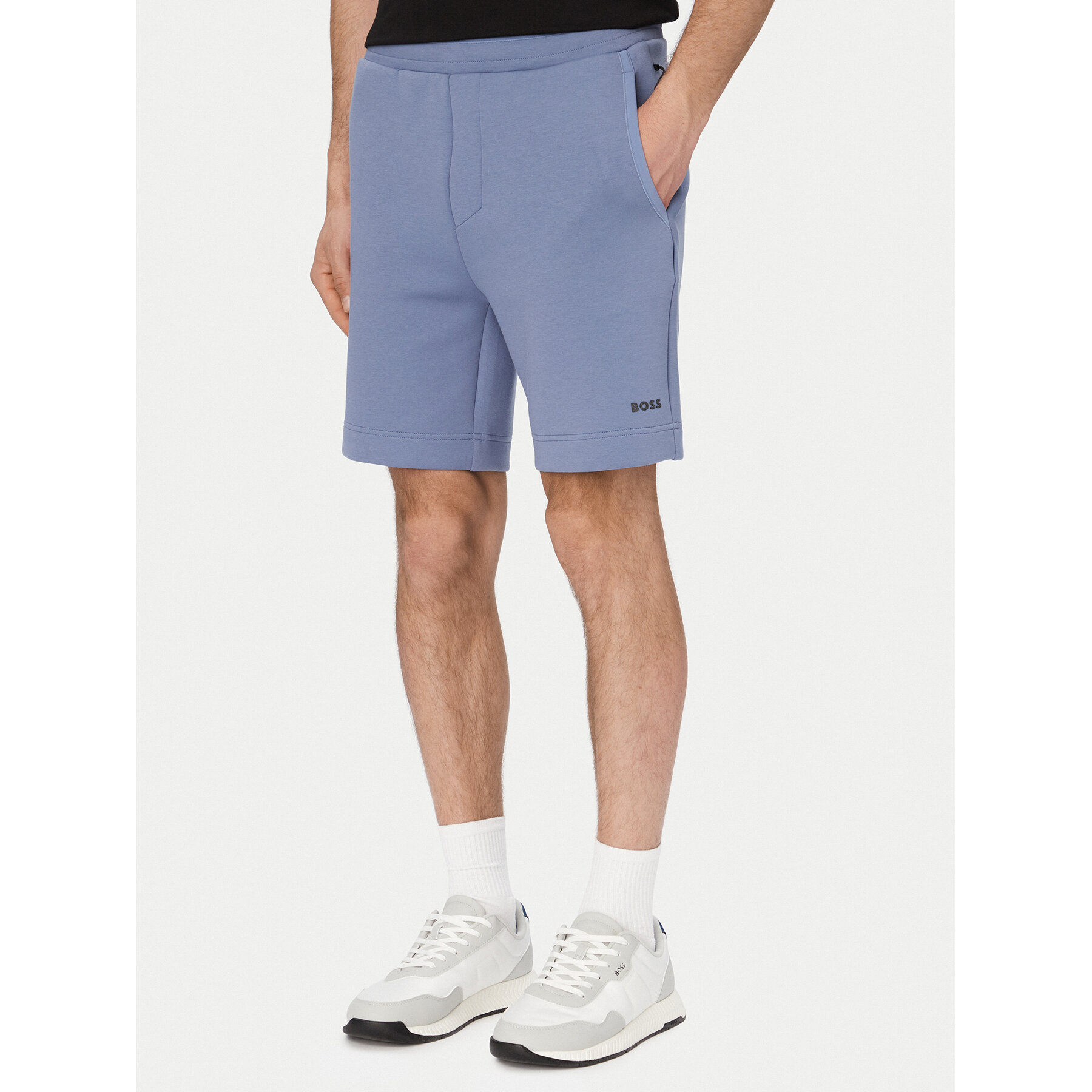 BOSS Sportshorts Jt Globe Short 50558970 Hellblau Regular Fit