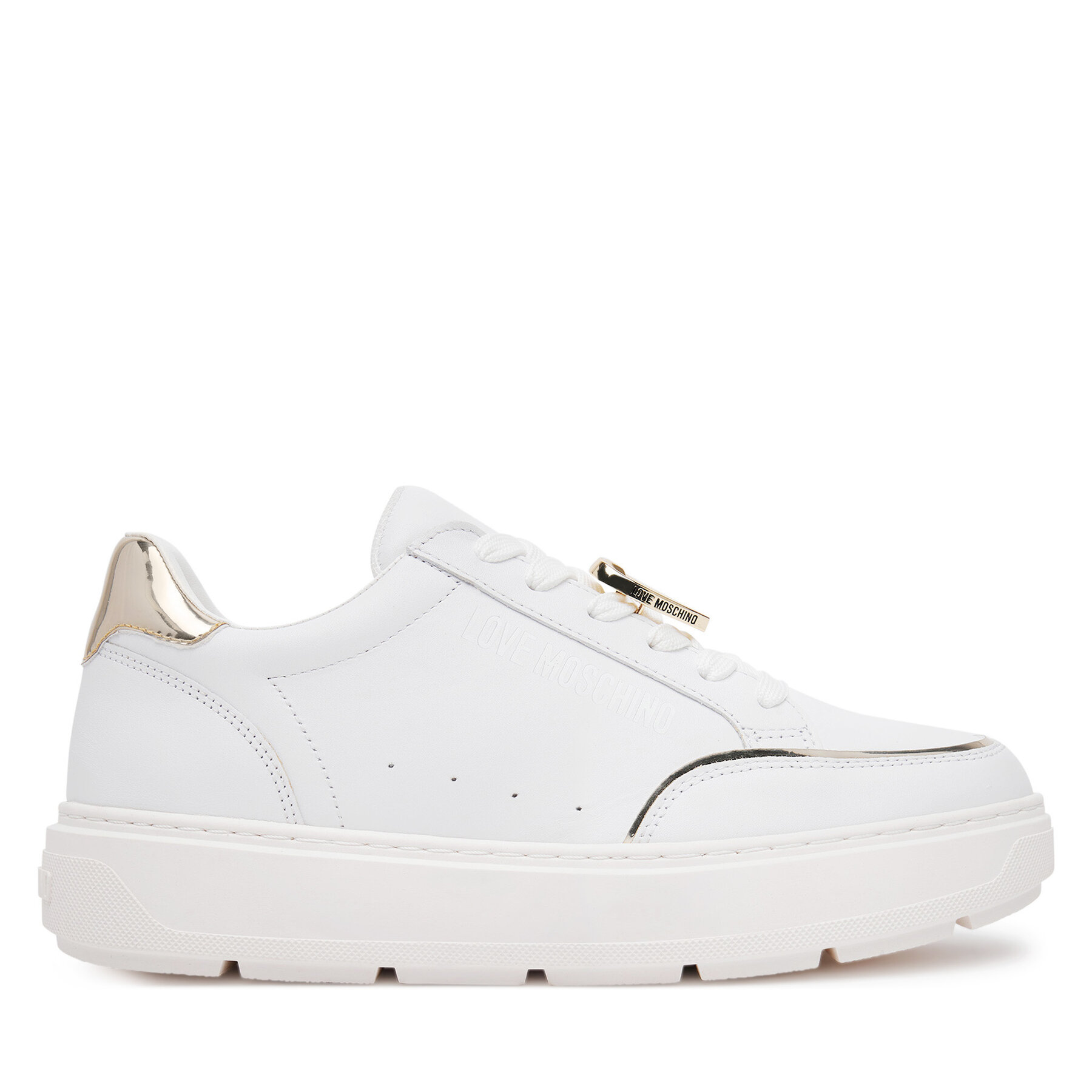 Sneakersy LOVE MOSCHINO JA15214G1MIA610A Biela
