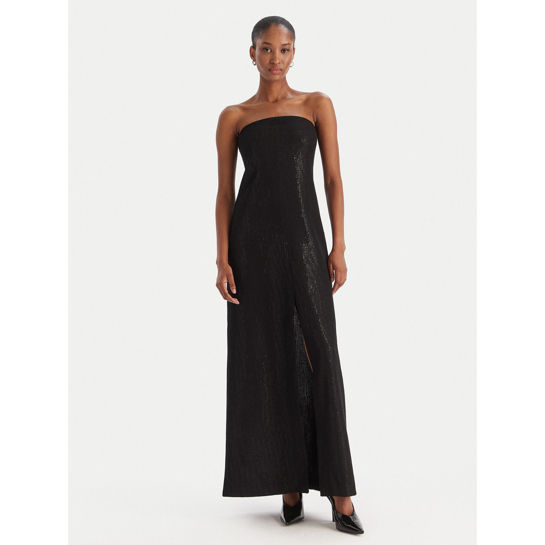 Eleh Abendkleid EFW250295 Schwarz Regular Fit