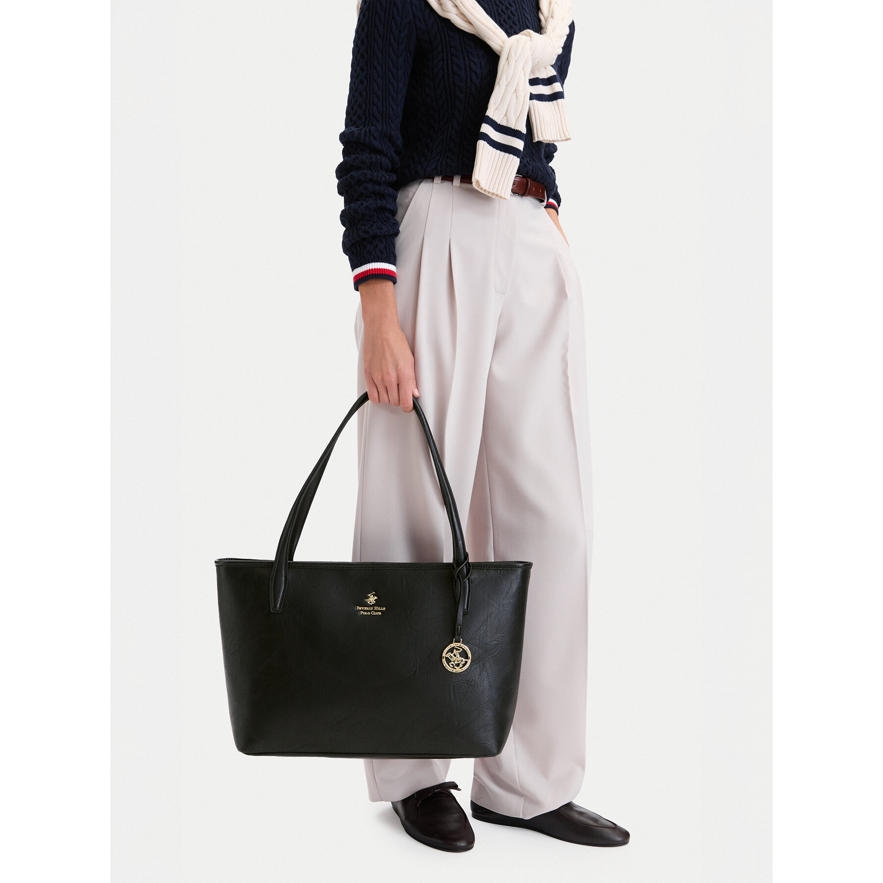 Geantă Beverly Hills Polo Club CEO-BHPC-L-013-10 Negru
