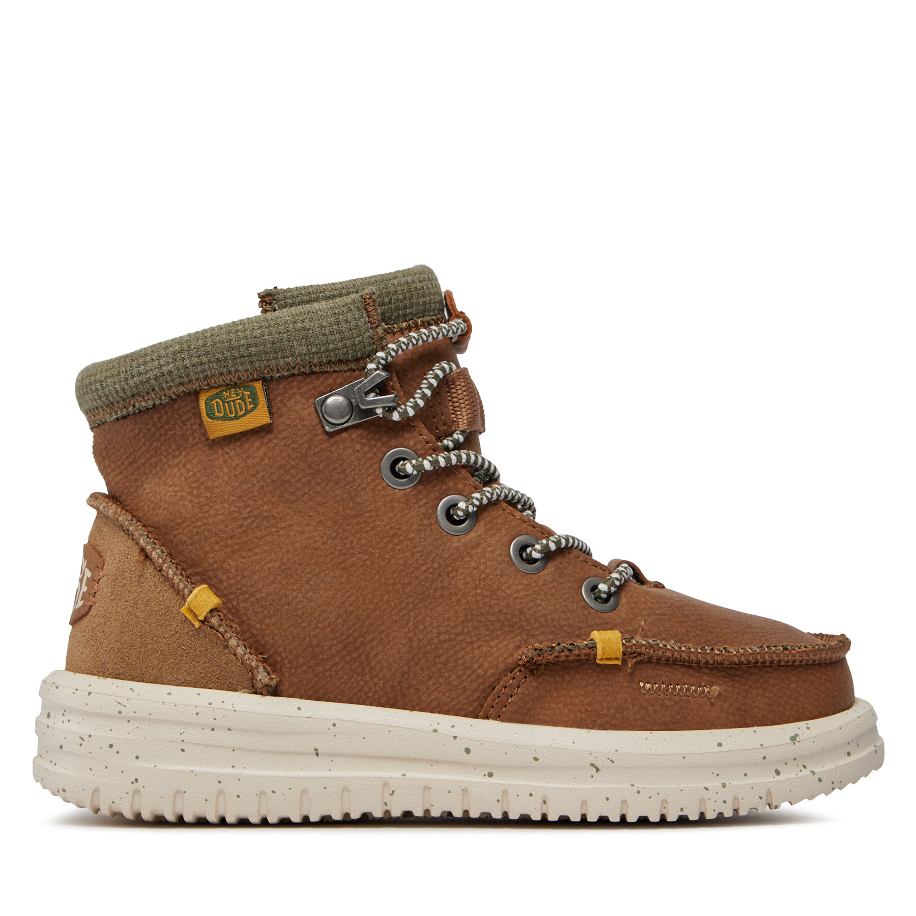 Kotníková obuv Hey Dude Bradley Boot Youth 40269-267 Hnědá