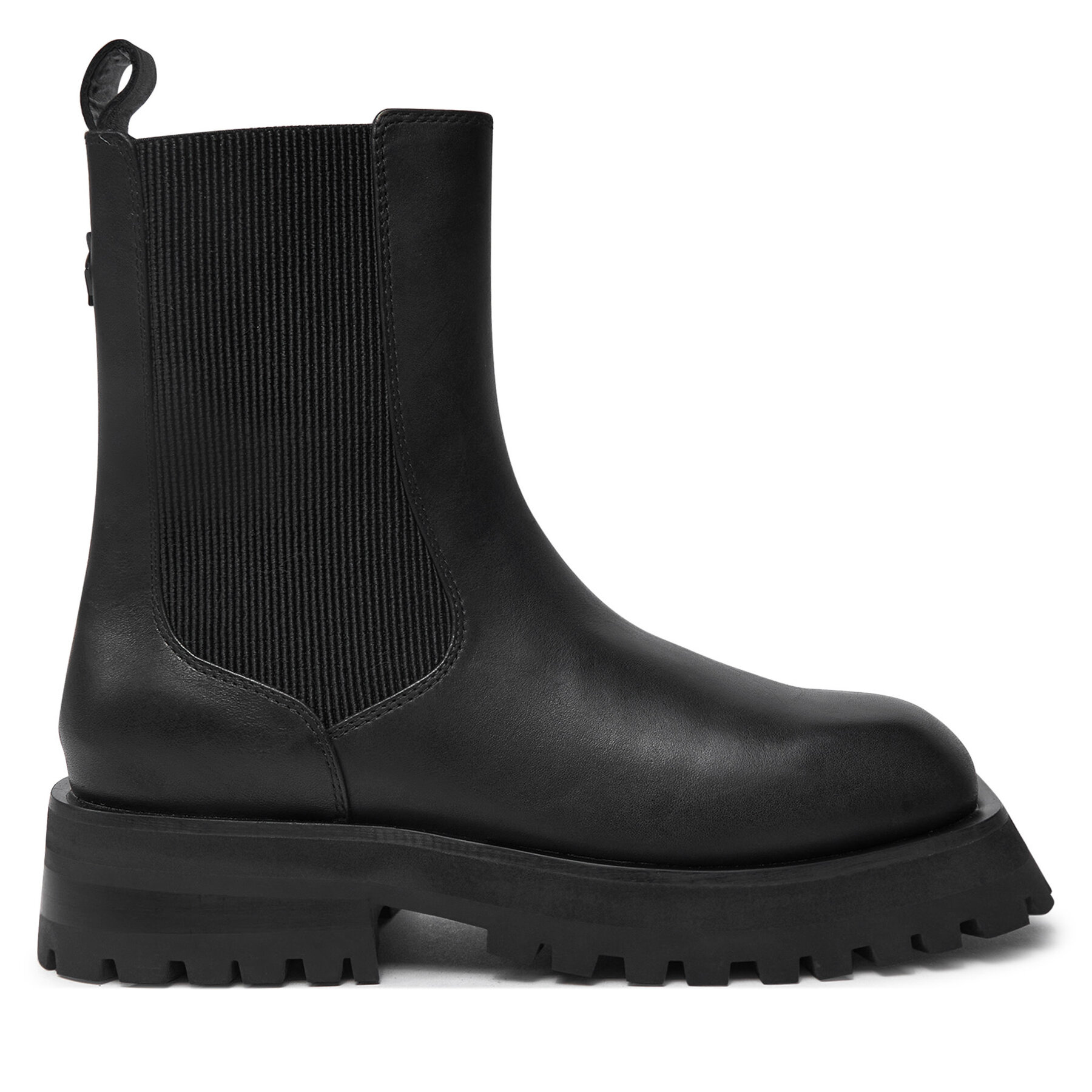 Kotníková obuv s elastickým prvkem DKNY Rianne Chelsea K3471540 Černá