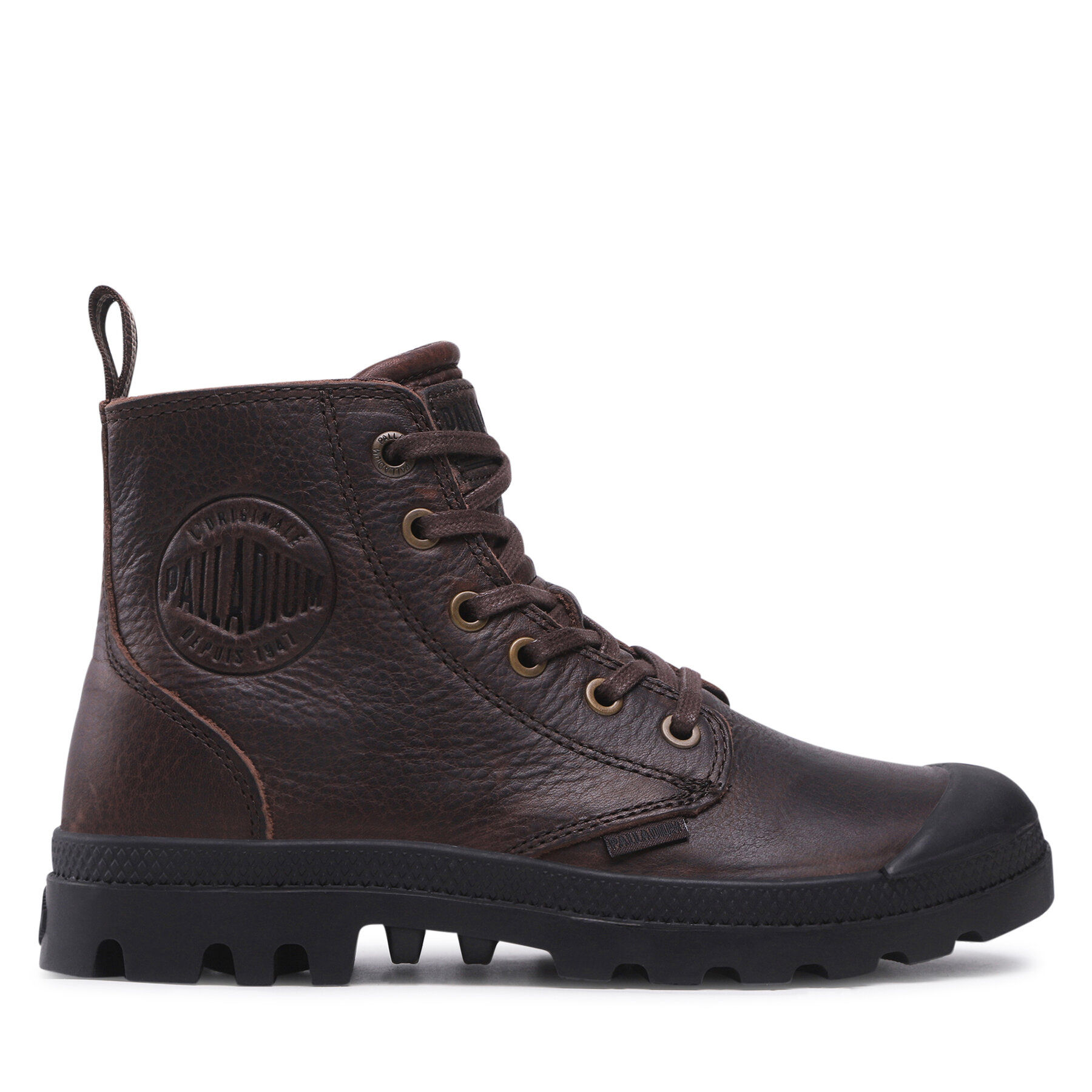 Turistická obuv Palladium Pampa Zip Lth Ess 76888-248-M Hnědá