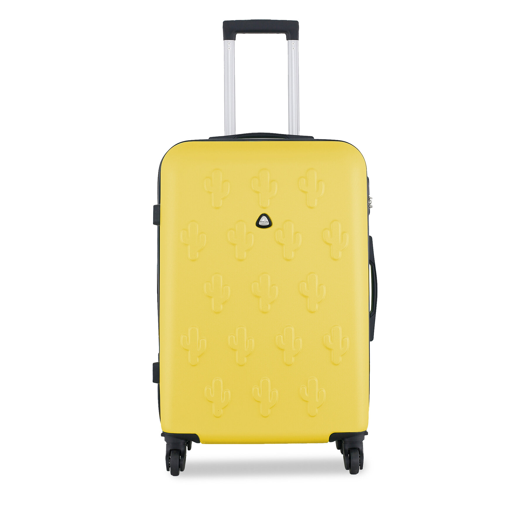 Valigia media Semi Line T5947-2 Giallo, Taglia OS, taglia : OS