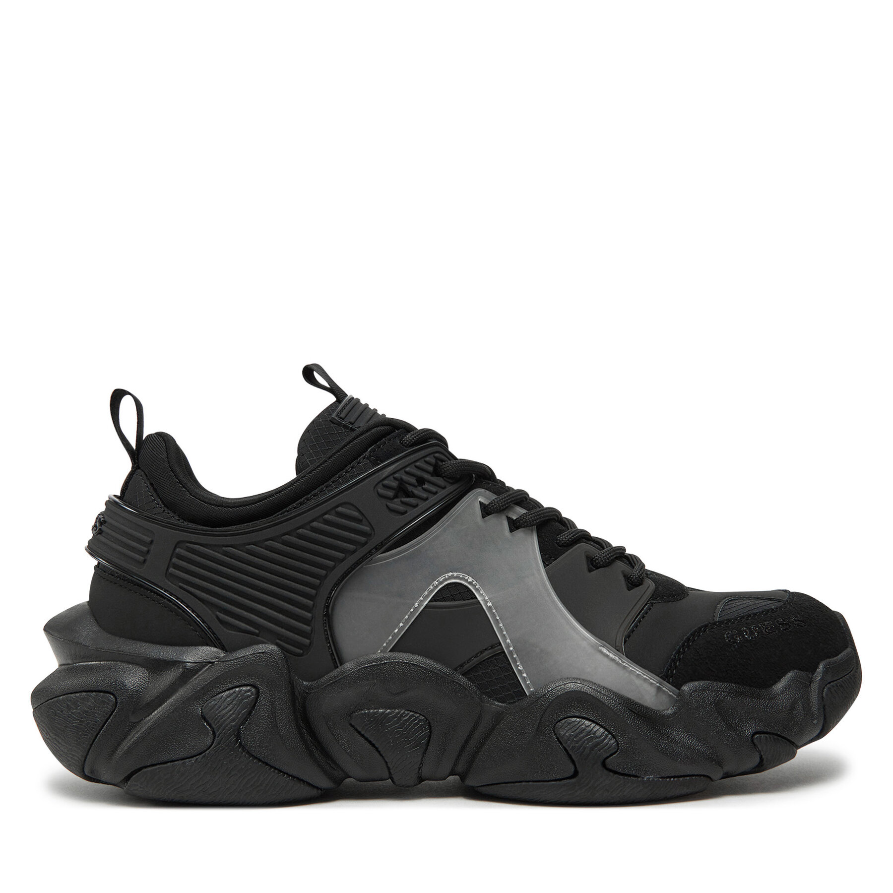 Męskie Sneakersy Guess, Rozmiar 44 Czarny FMPCES ELL12