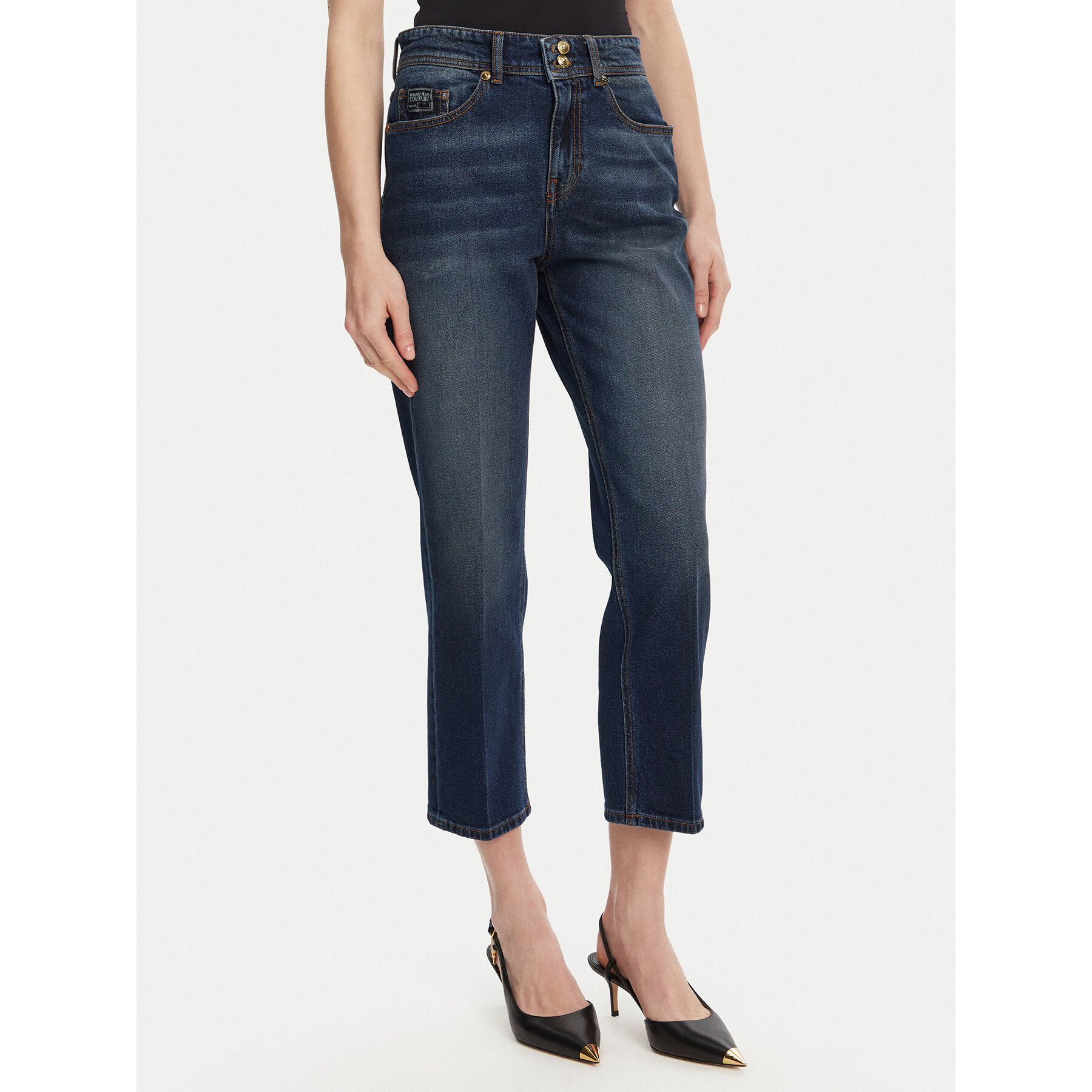 Versace Jeans Couture Jeans 78HAB5T0 DW009VF1 Dunkelblau Regular Fit
