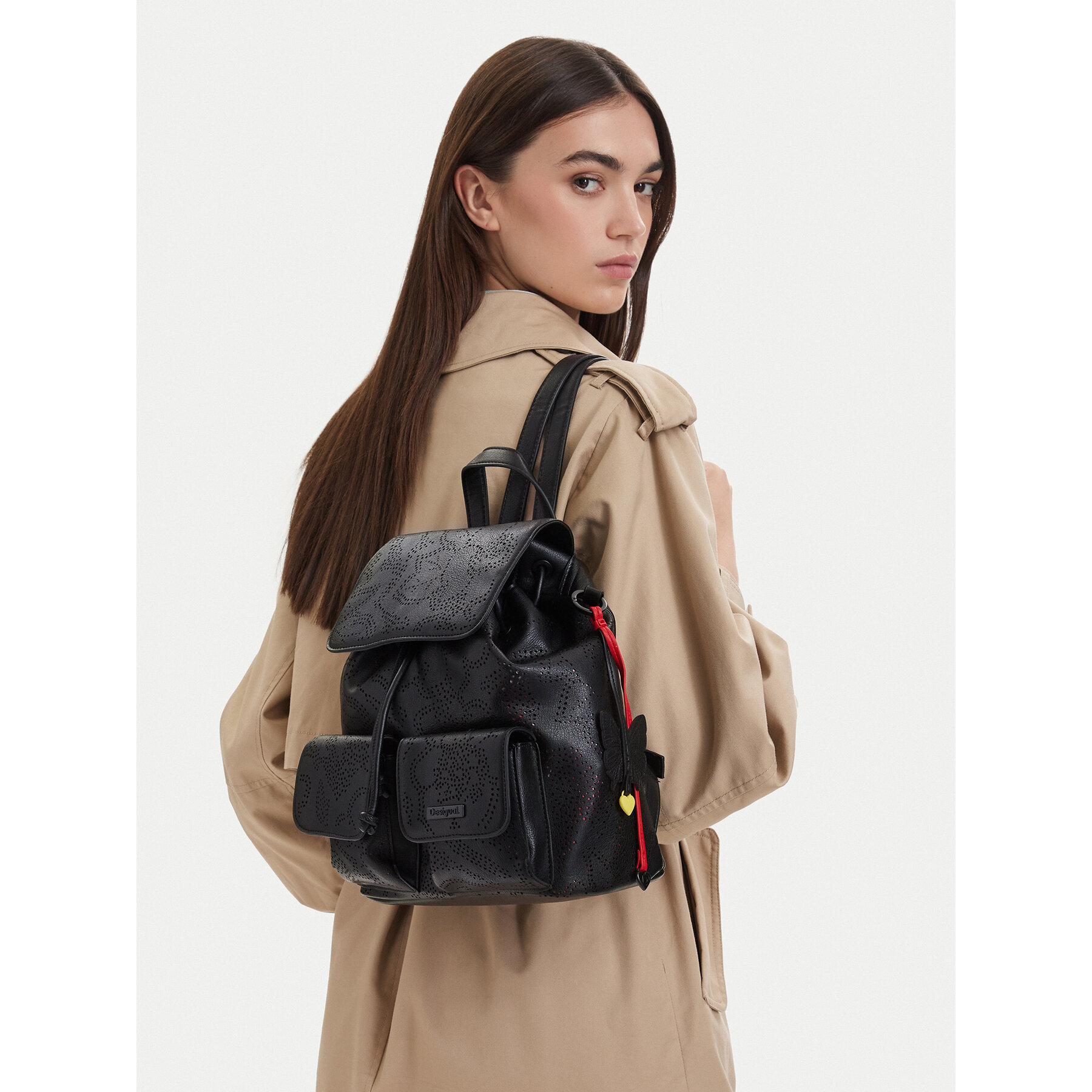 Раница Desigual 26SAKP30 Черен