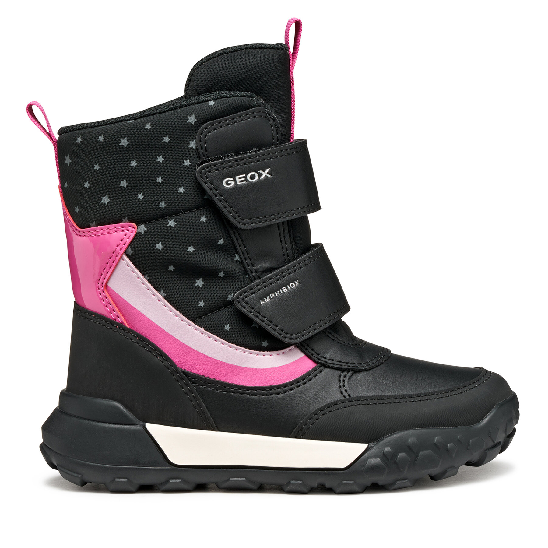 Snehule Geox J Trekkyup B Ab J56M7A 0MNBC C0922 S Čierna