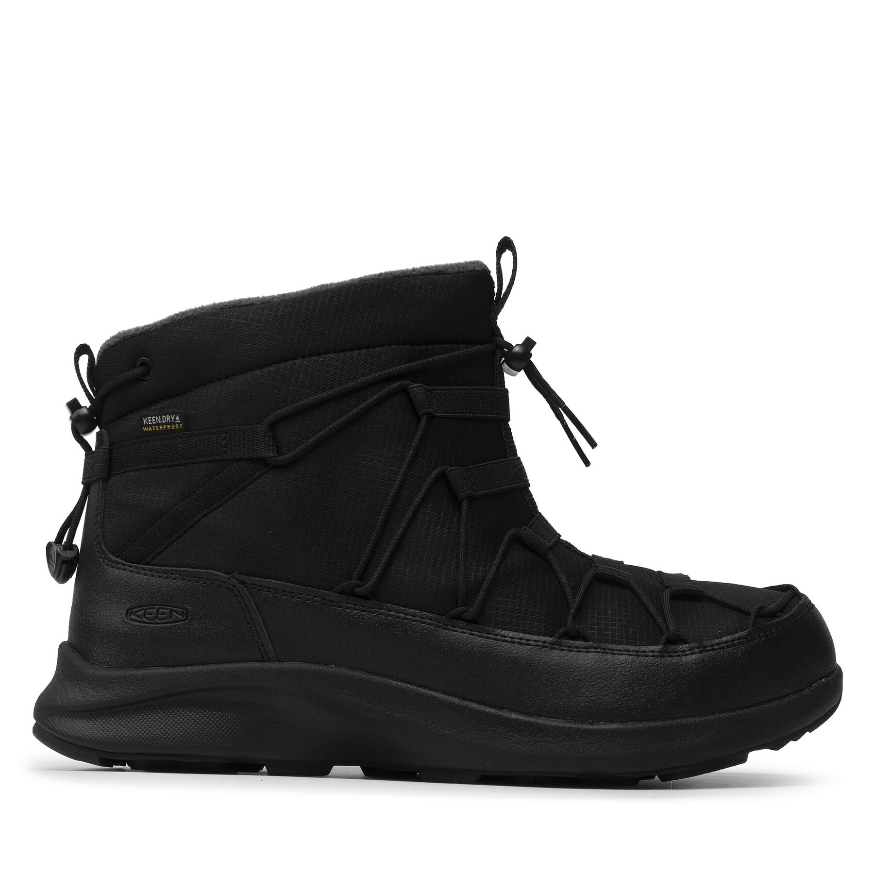 Cizme de zăpadă Keen Uneek Snk Chukka Wp 1023553 Negru