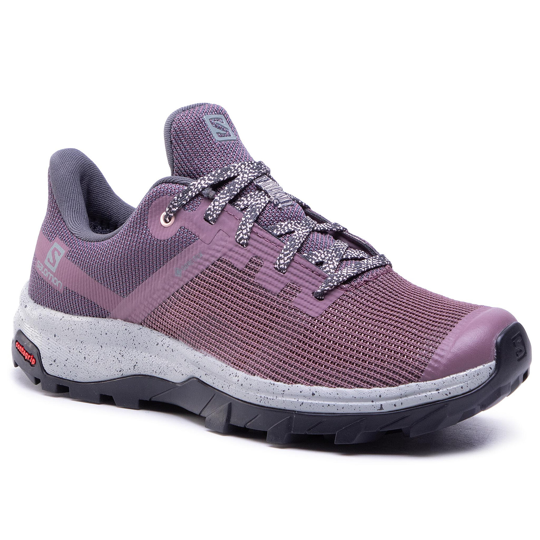 Trekkings Salomon Outline Prism Gtx W GORE-TEX 411281 20 M0 Flint/Ebony/Tropical Peach