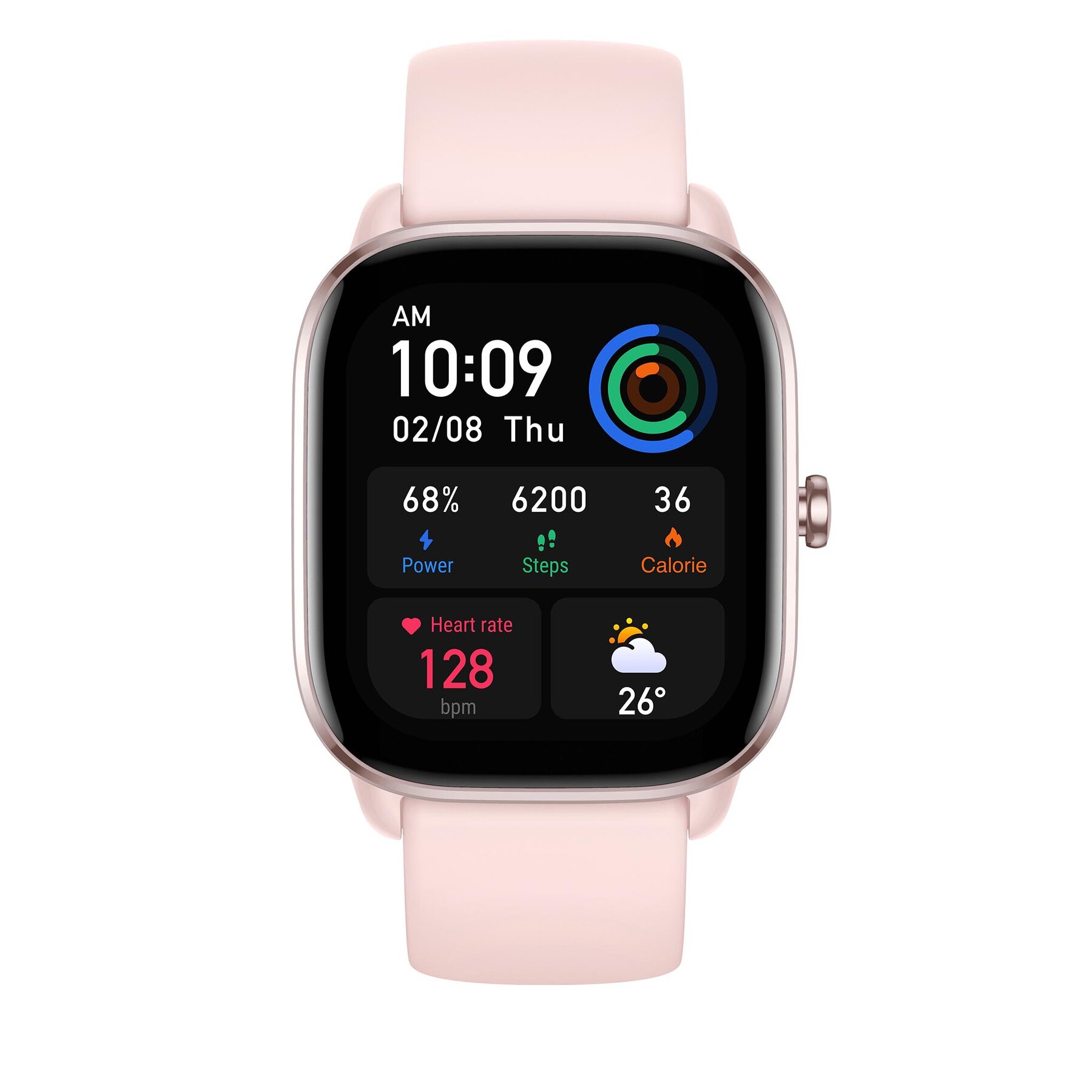 Smartwatch Amazfit Gts 4 Mini W2176OV6N Flamingo Pink Amazfit imagine super redus 2022