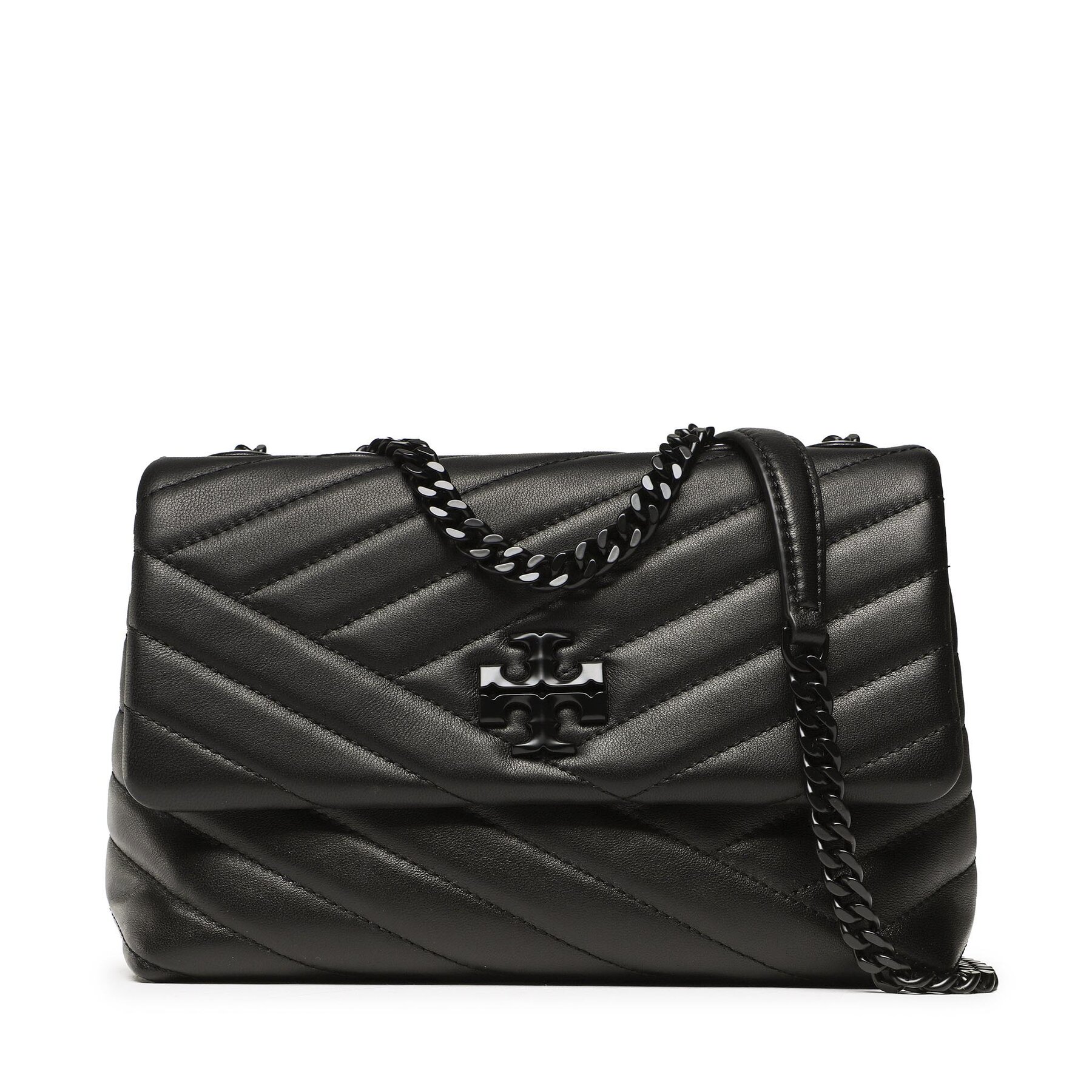 Kabelka Tory Burch Kira Chevron Powder 90856 Čierna