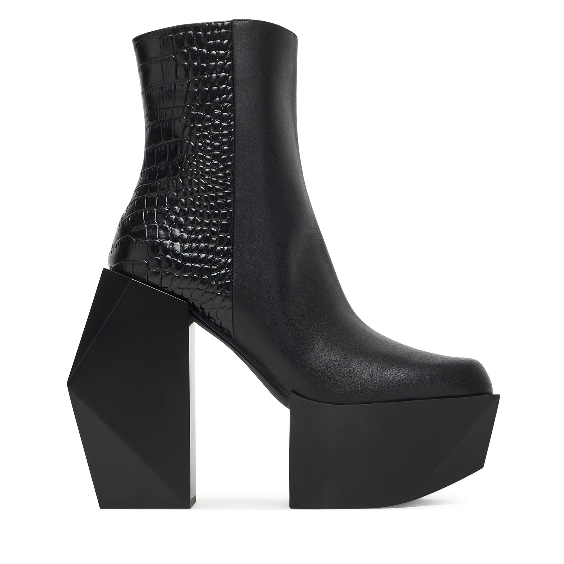 Polokozačky United Nude Stage Boot 1075384927 Černá