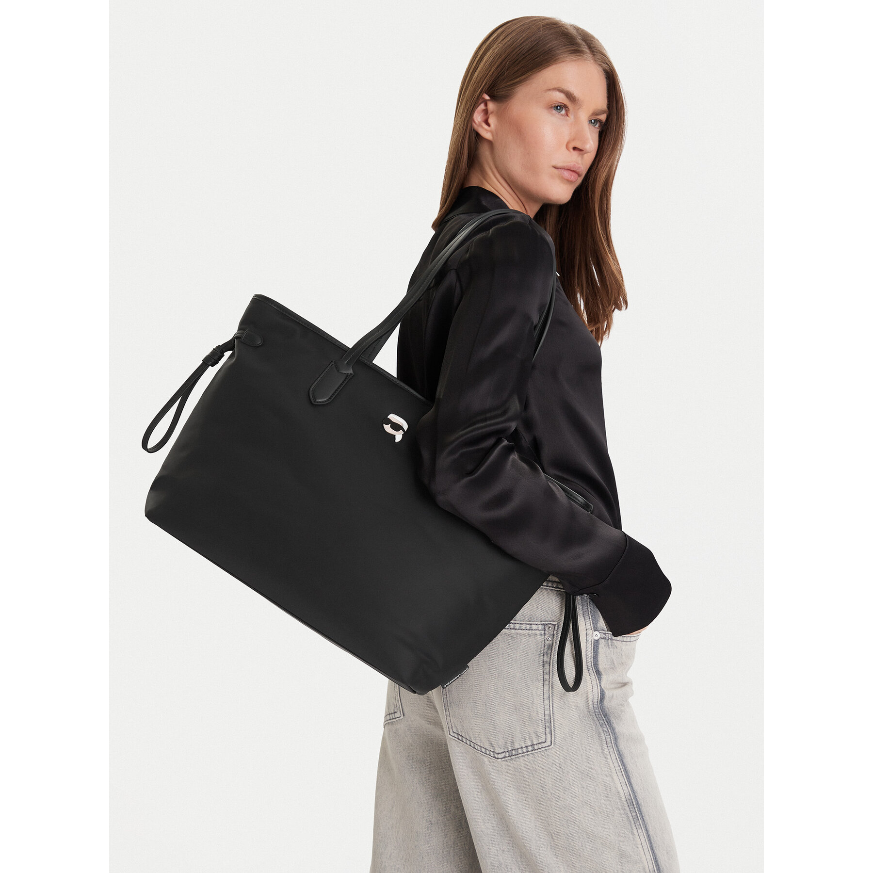 Geantă KARL LAGERFELD A4W30011 Negru