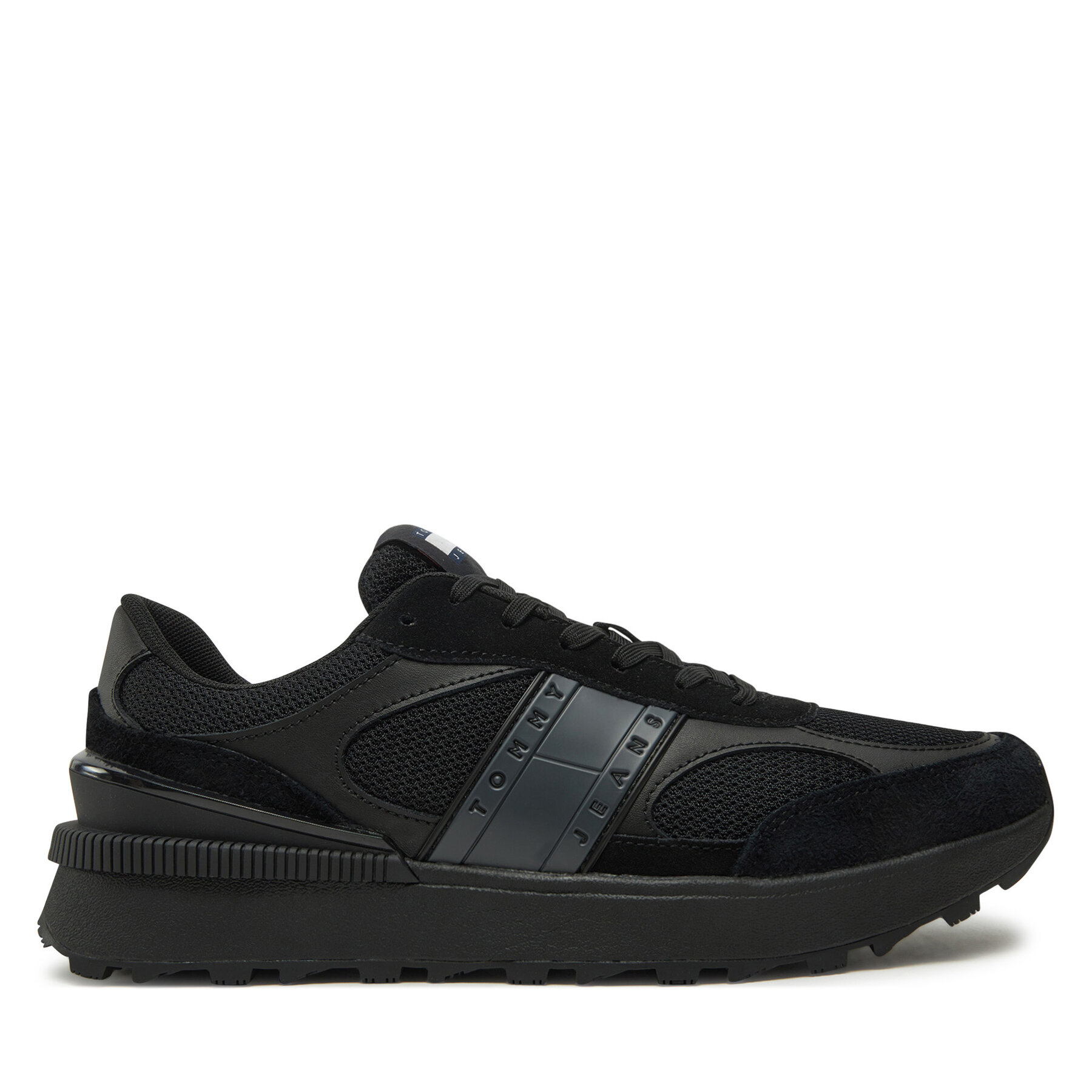 Sneakersy Tommy Jeans Tjm Technical Runner Ess EM0EM01537 Čierna