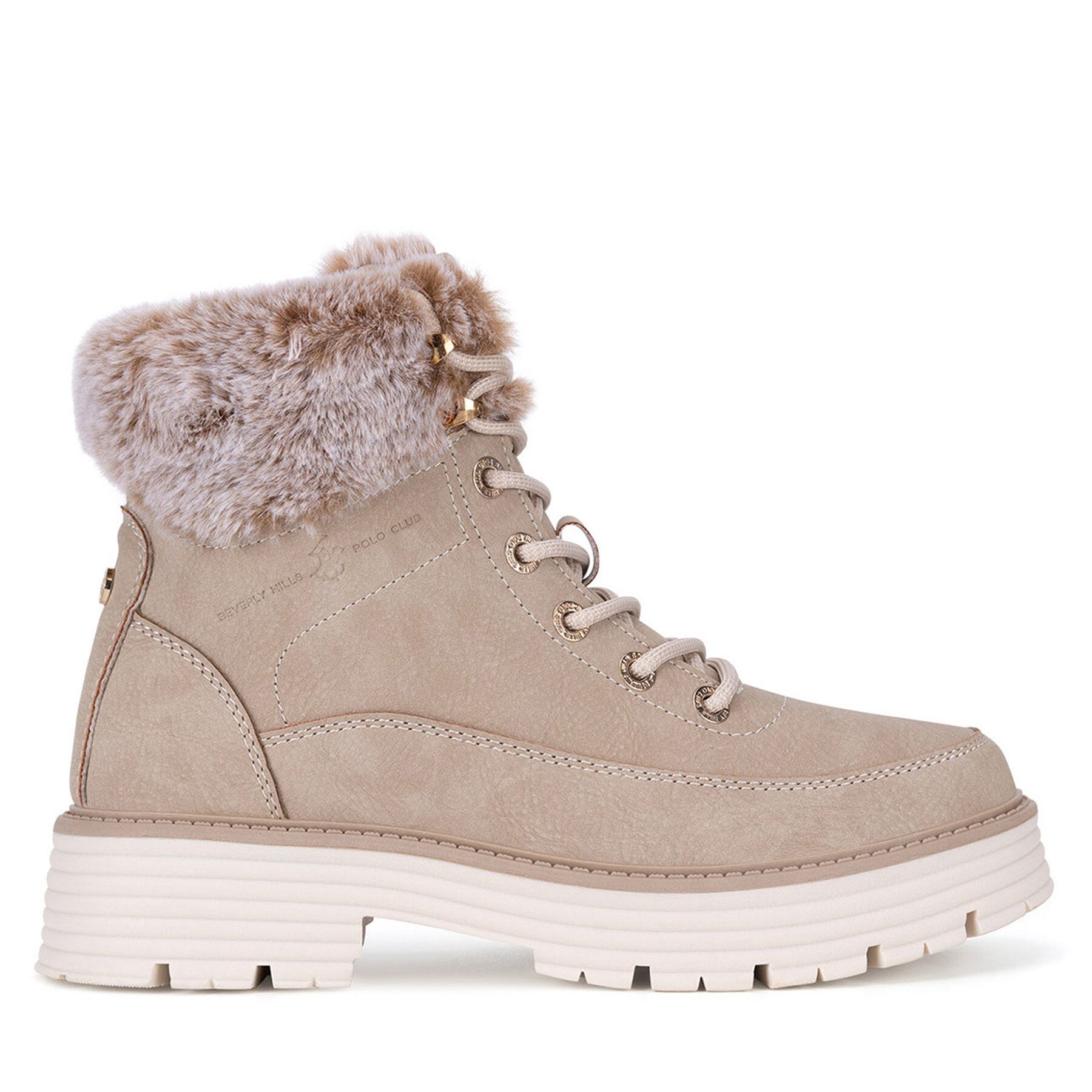 Snörskor Beverly Hills Polo Club V12-703 Beige