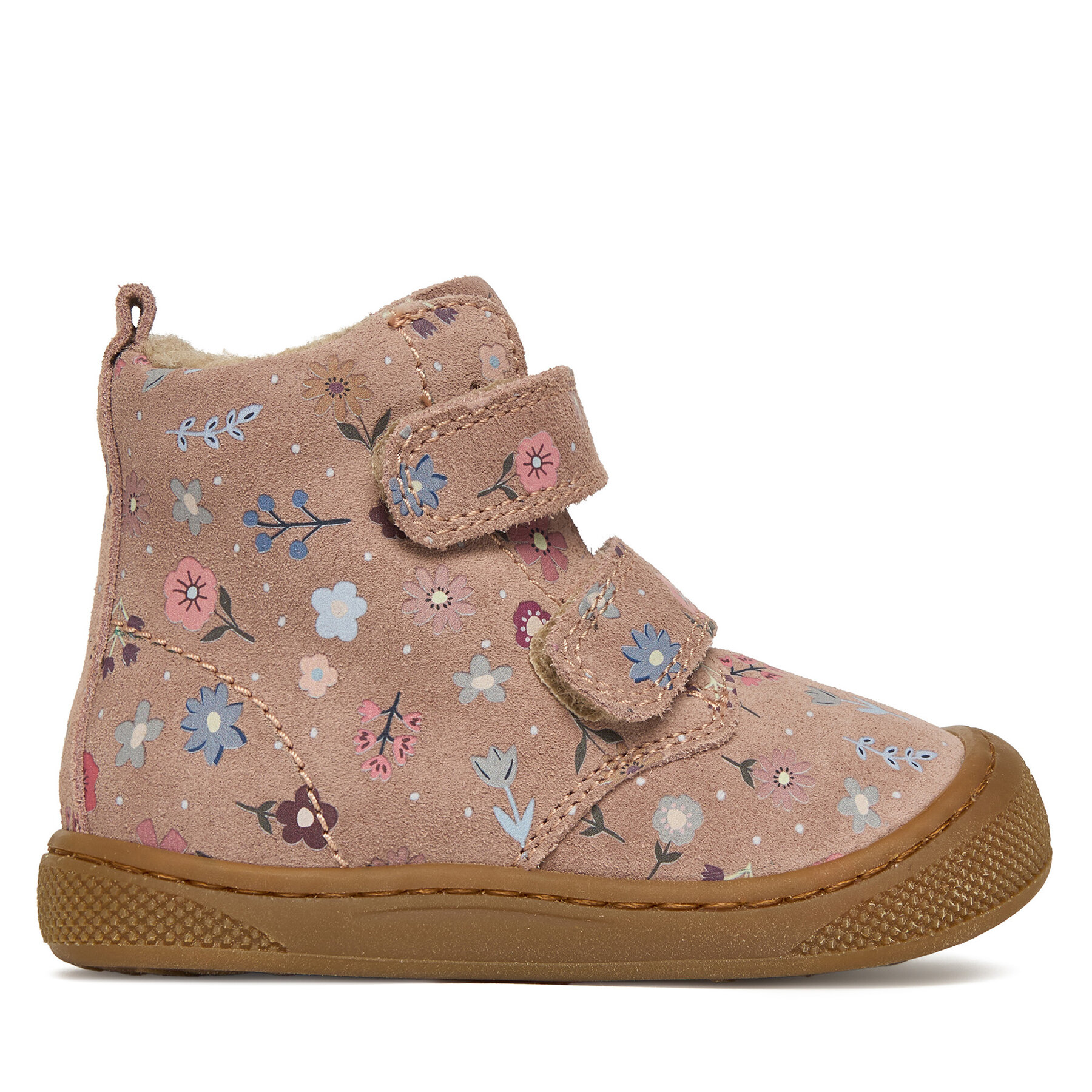 Šnurovacia obuv Naturino Bubble Wide Vl 2502448-01-0M03 Ružová