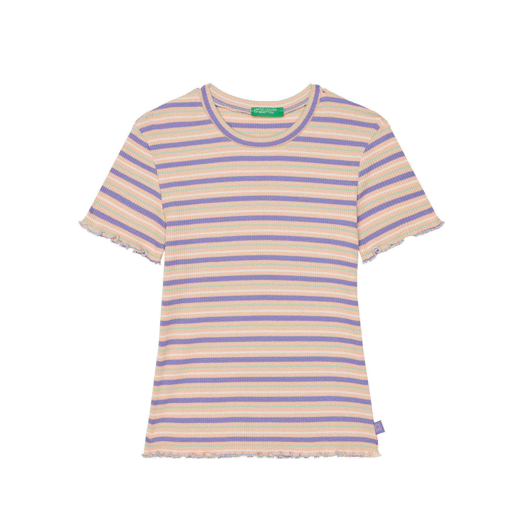 United Colors Of Benetton Marškinėliai 3TLVC10N0 Spalvota Regular Fit