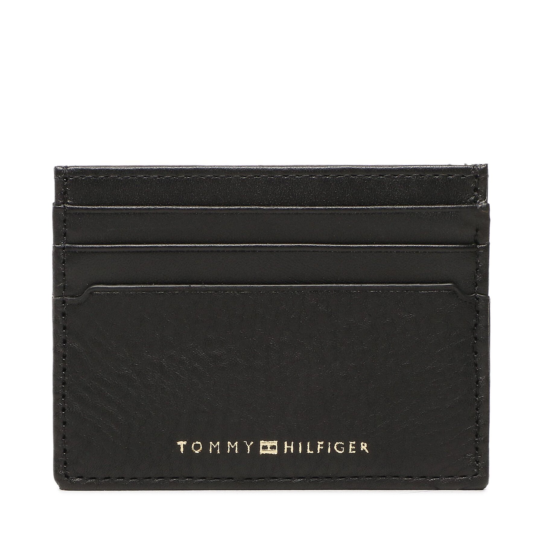 Etui pentru carduri Tommy Hilfiger Th Premium Leather Cc Holder AM0AM10987 BDS AM0AM10987