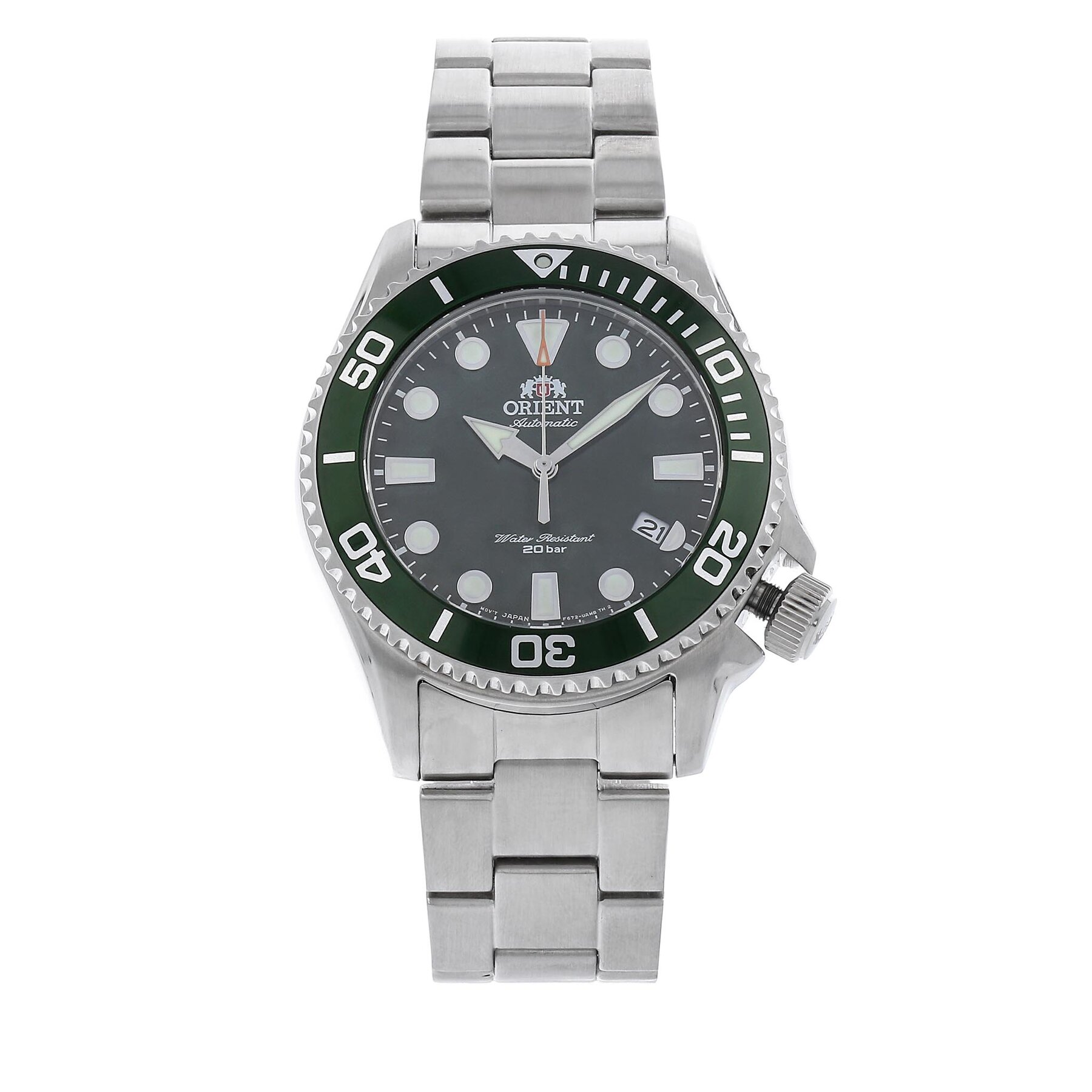 Hodinky Orient Sports Driver RA-AC0K02E10B Strieborná