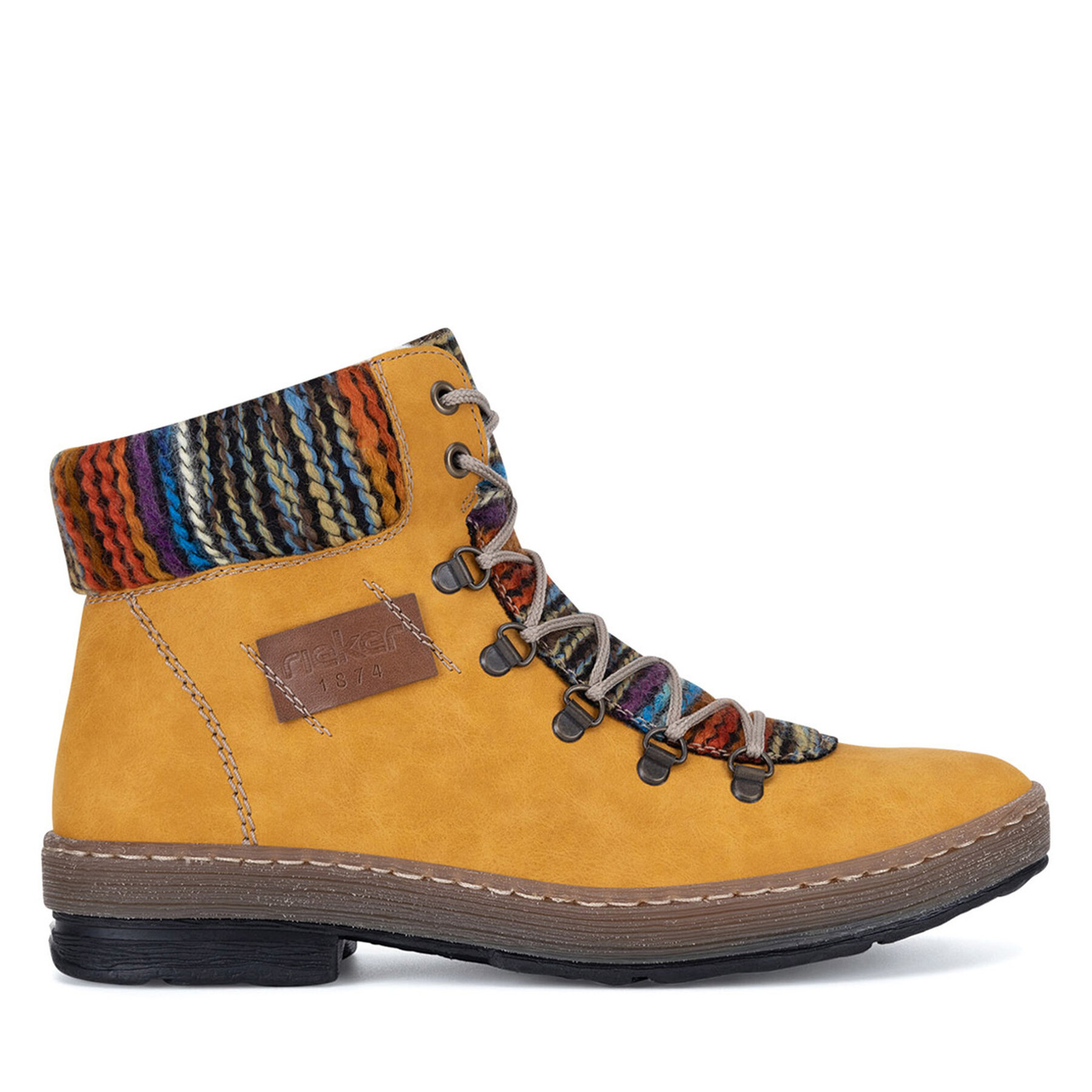 Ghete Rieker Z6743-68 Galben