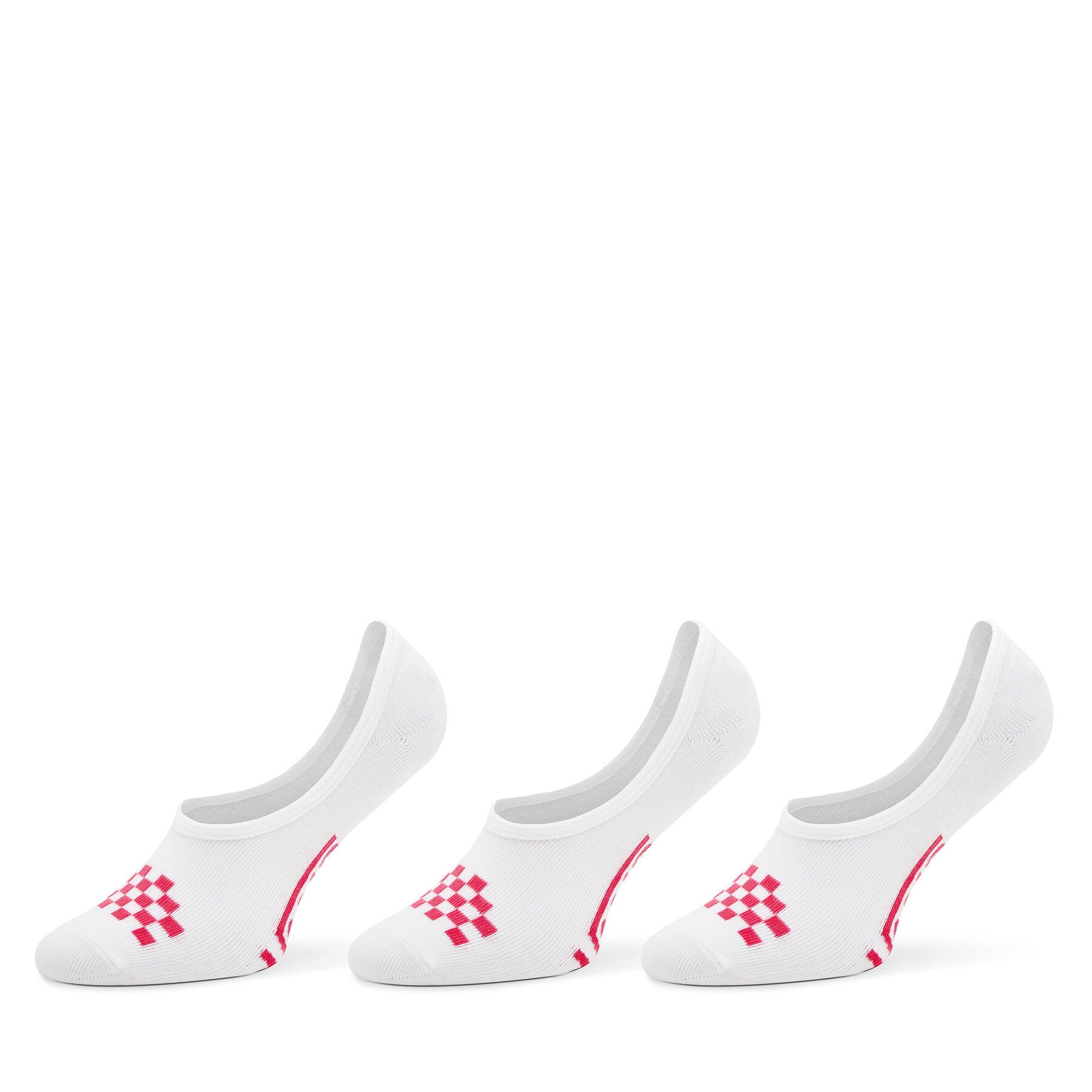 Vans Σετ 3 ζευγάρια κάλτσες σοσόνια γυναικεία Vans Wm Classic Canoodle 6.5-10 3Pk VN0A48HDJU41 Λευκό