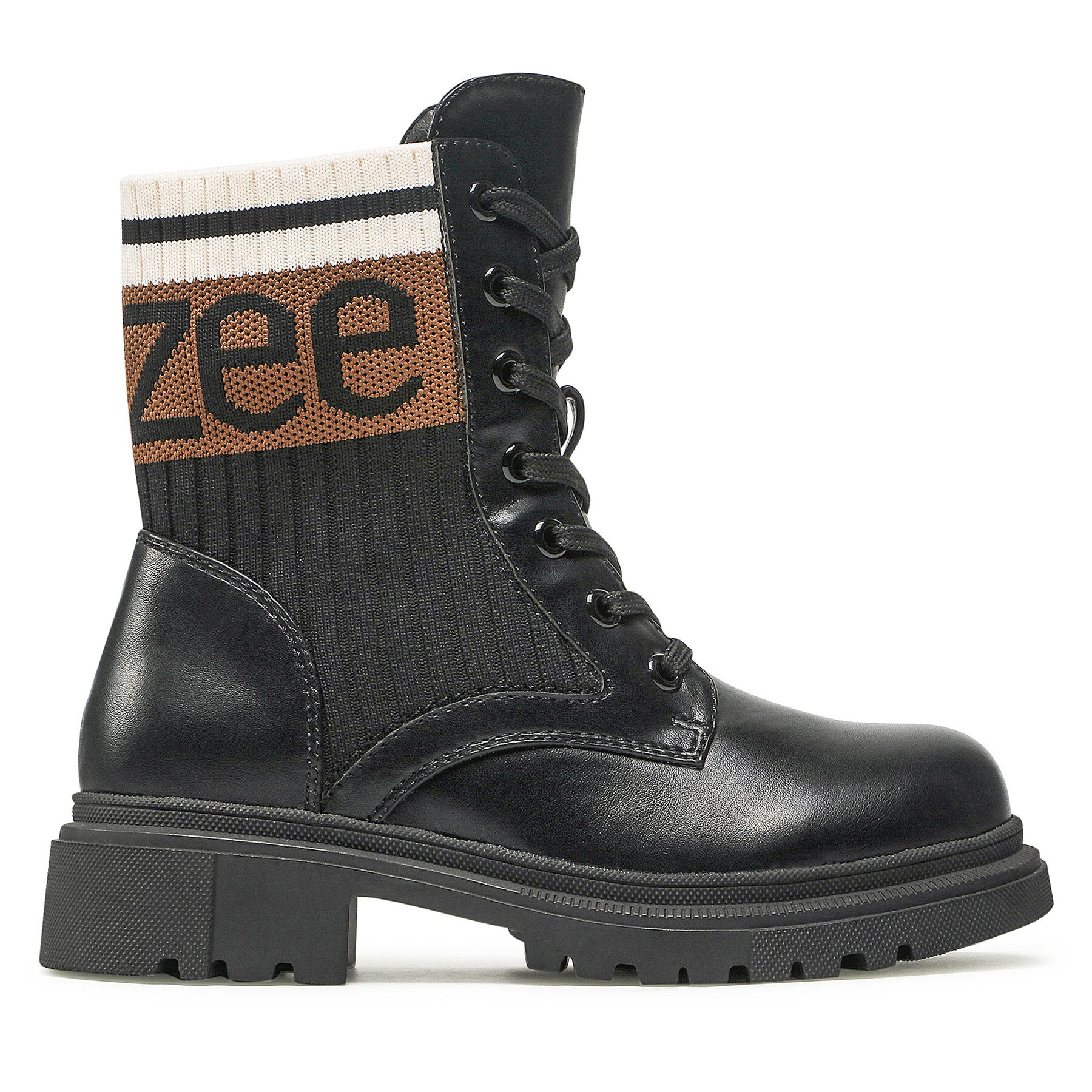 Trapper stila apavi DeeZee CS5819-22 Melns