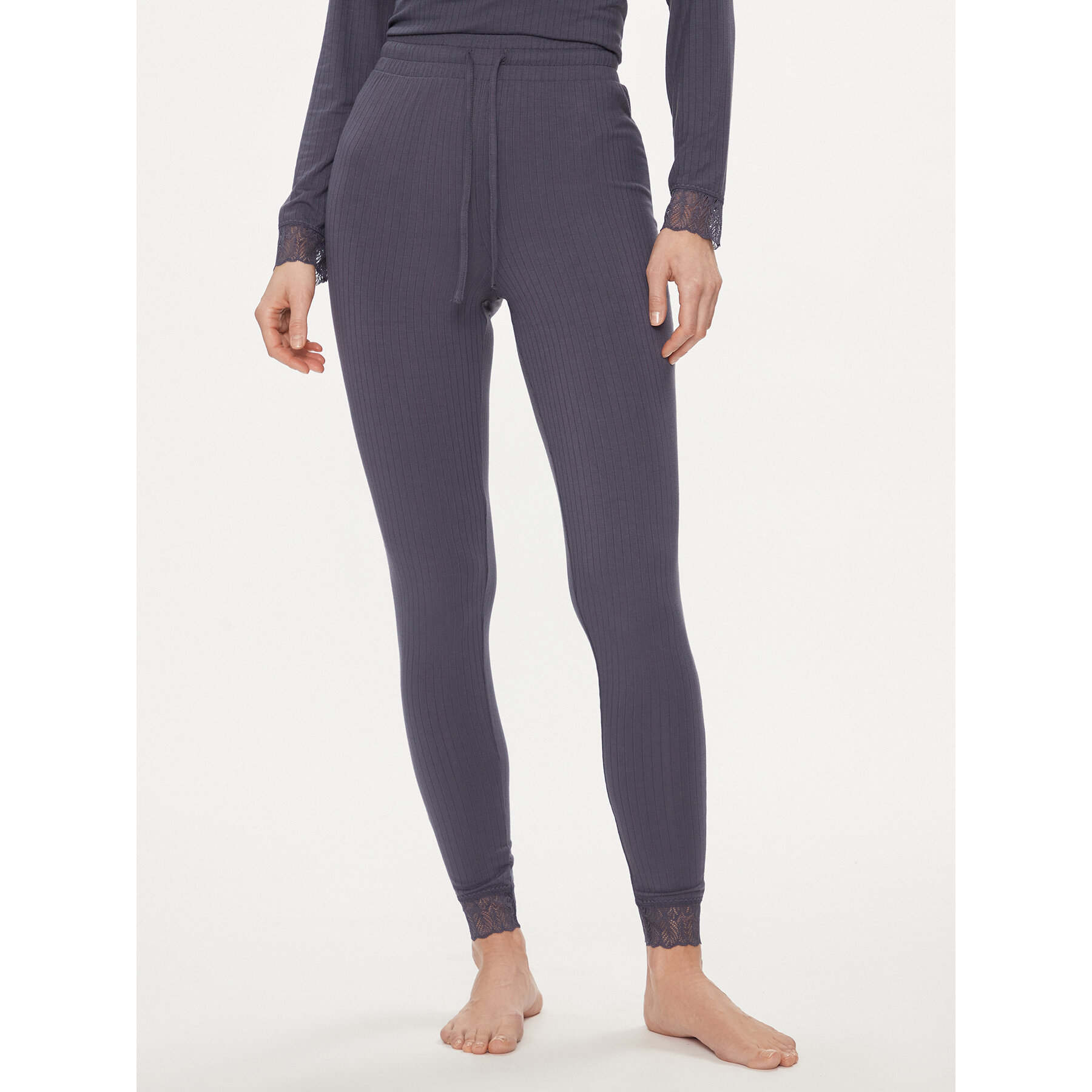 Femilet by Chantelle Pantalone del pigiama Laurel FNAEE0 Blu scuro Regular Fit