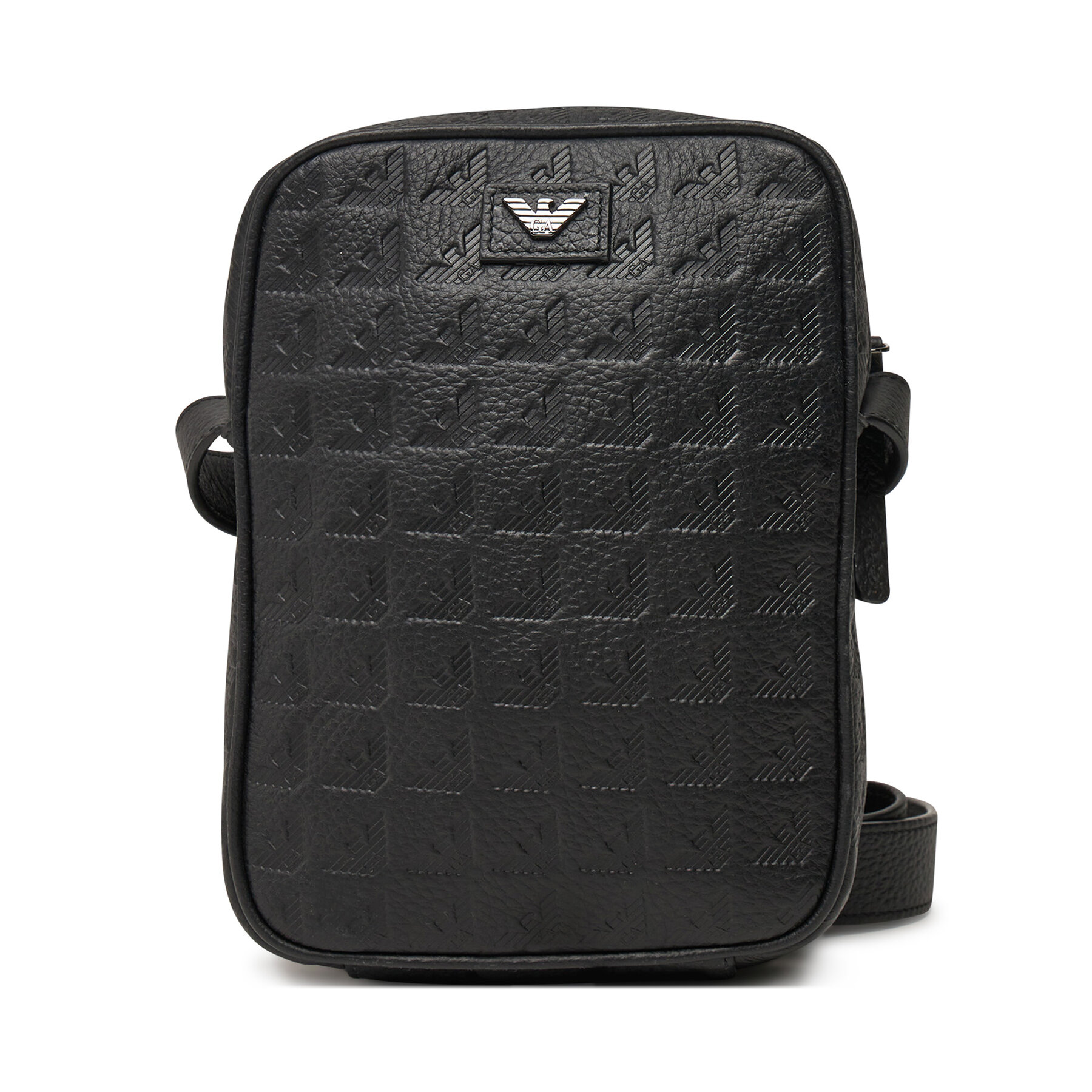 Taška cez rameno Emporio Armani EM001737 AF14774 UC001 Čierna