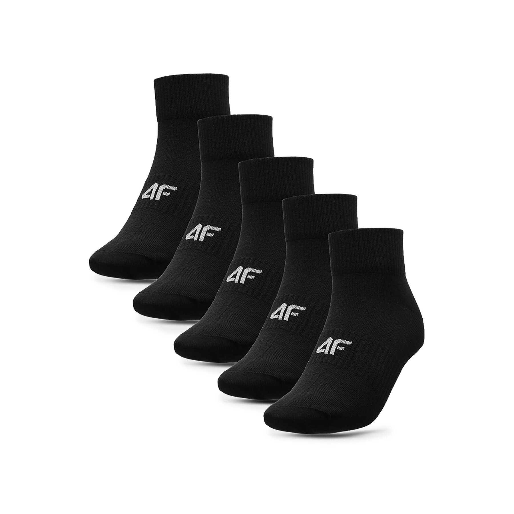 Комплект 5 чифта къси чорапи мъжки 4F